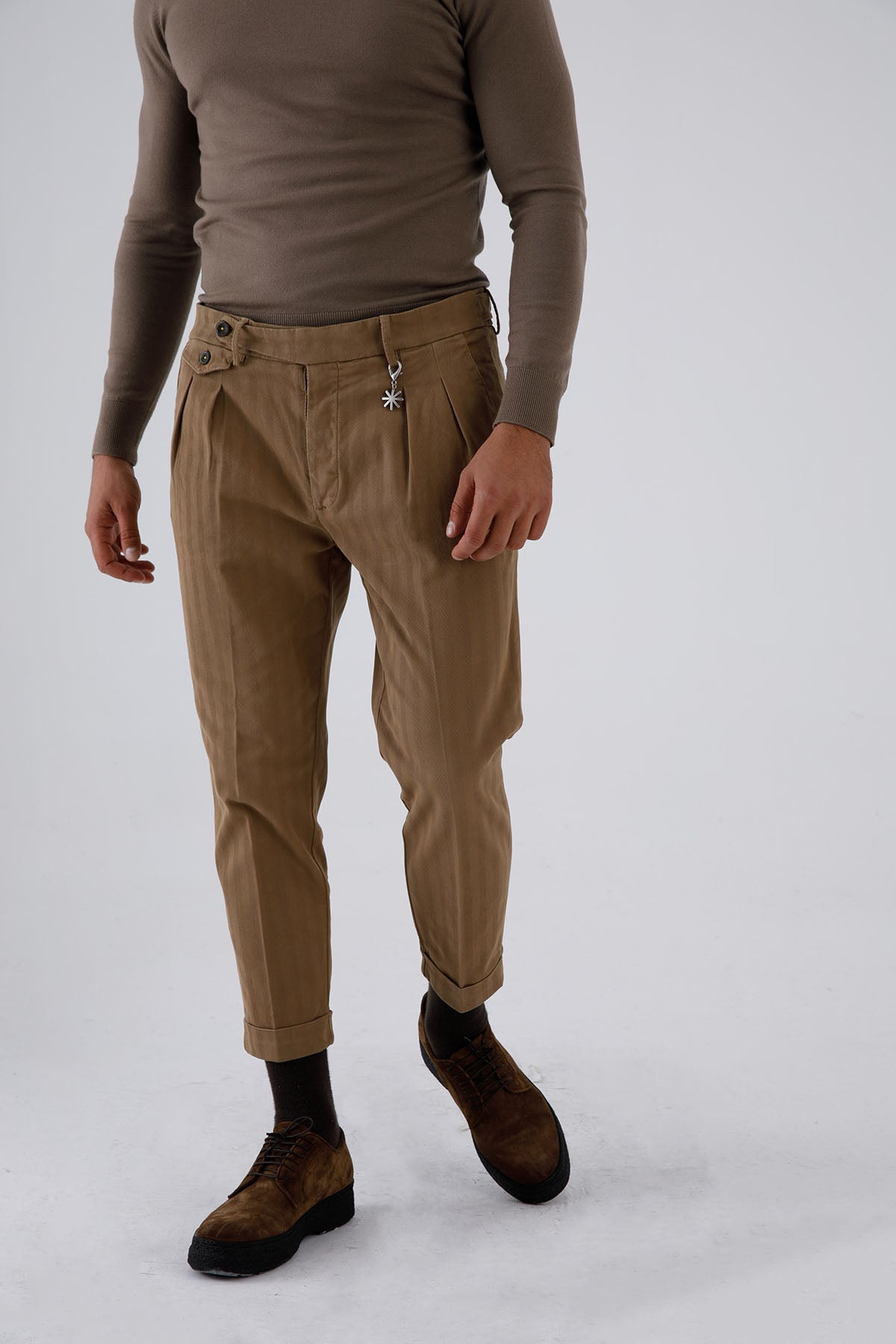 Manuel Ritz Çift Pile Havuç Kesim Streç Pantolon-Libas Trendy Fashion Store