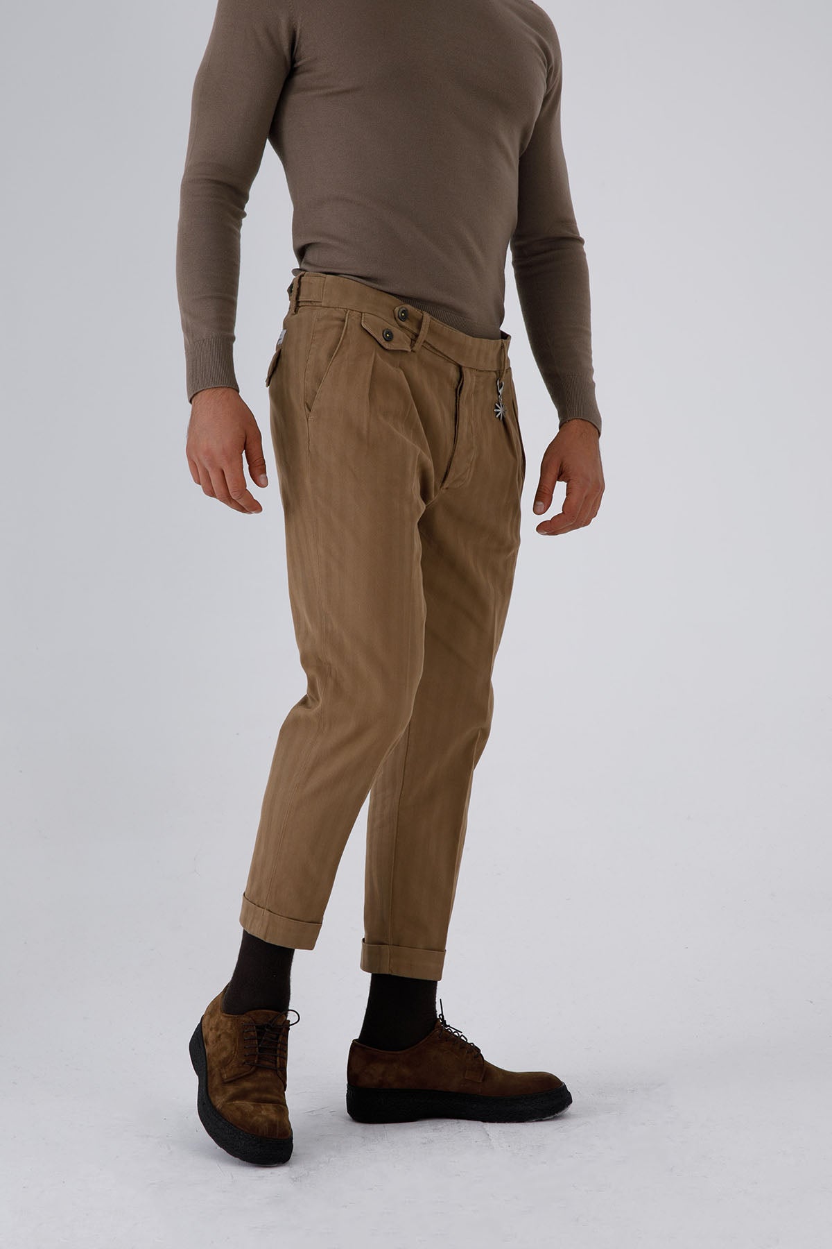 Manuel Ritz Çift Pile Havuç Kesim Streç Pantolon-Libas Trendy Fashion Store