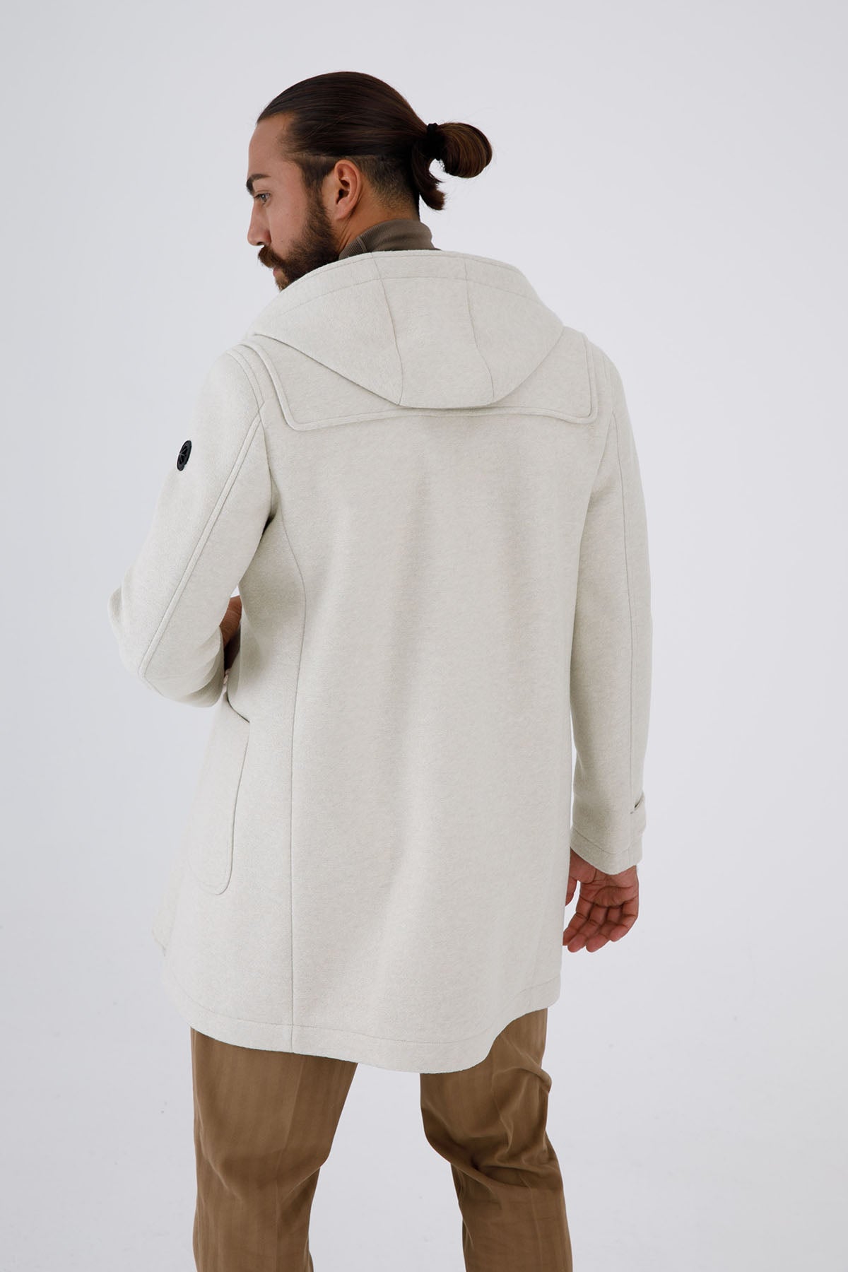 Manuel Ritz Neopren Astarlı Kapüşonlu Çoban Kaban-Libas Trendy Fashion Store