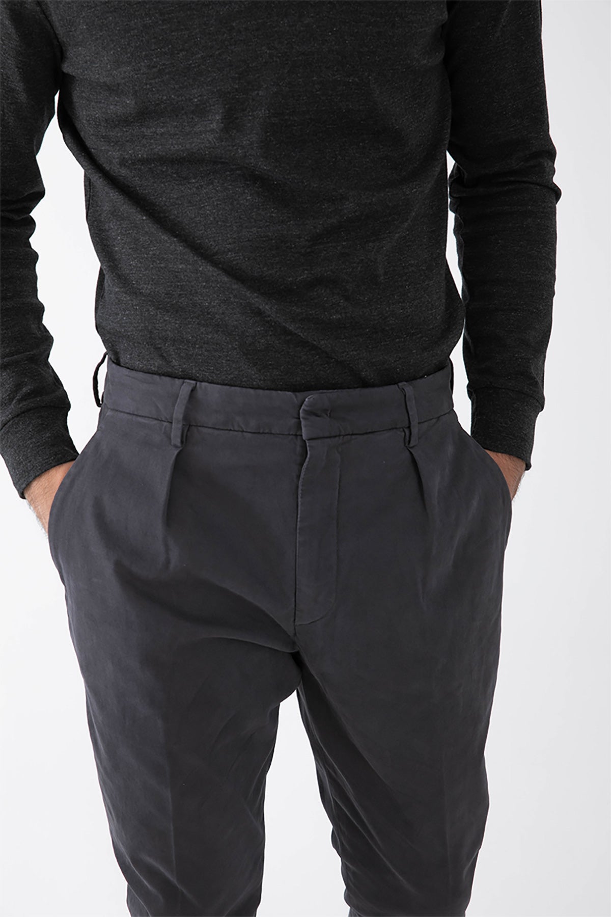 Dondup Tek Pile Slim Baggy Fit Pantolon-Libas Trendy Fashion Store