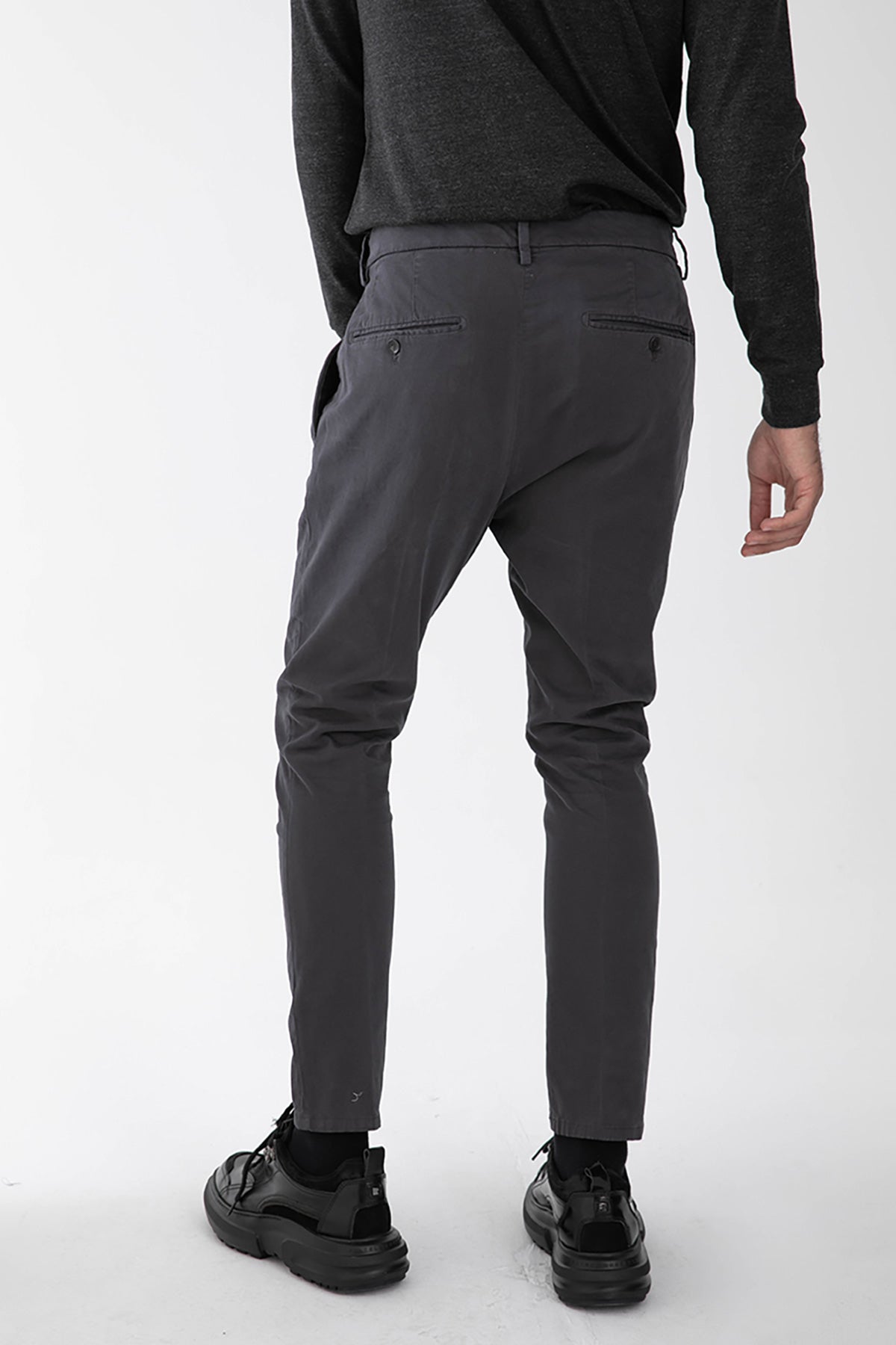 Dondup Tek Pile Slim Baggy Fit Pantolon-Libas Trendy Fashion Store