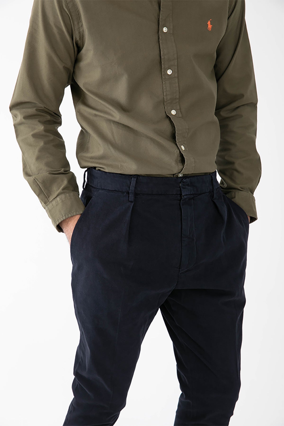 Dondup Tek Pile Slim Baggy Fit Pantolon-Libas Trendy Fashion Store