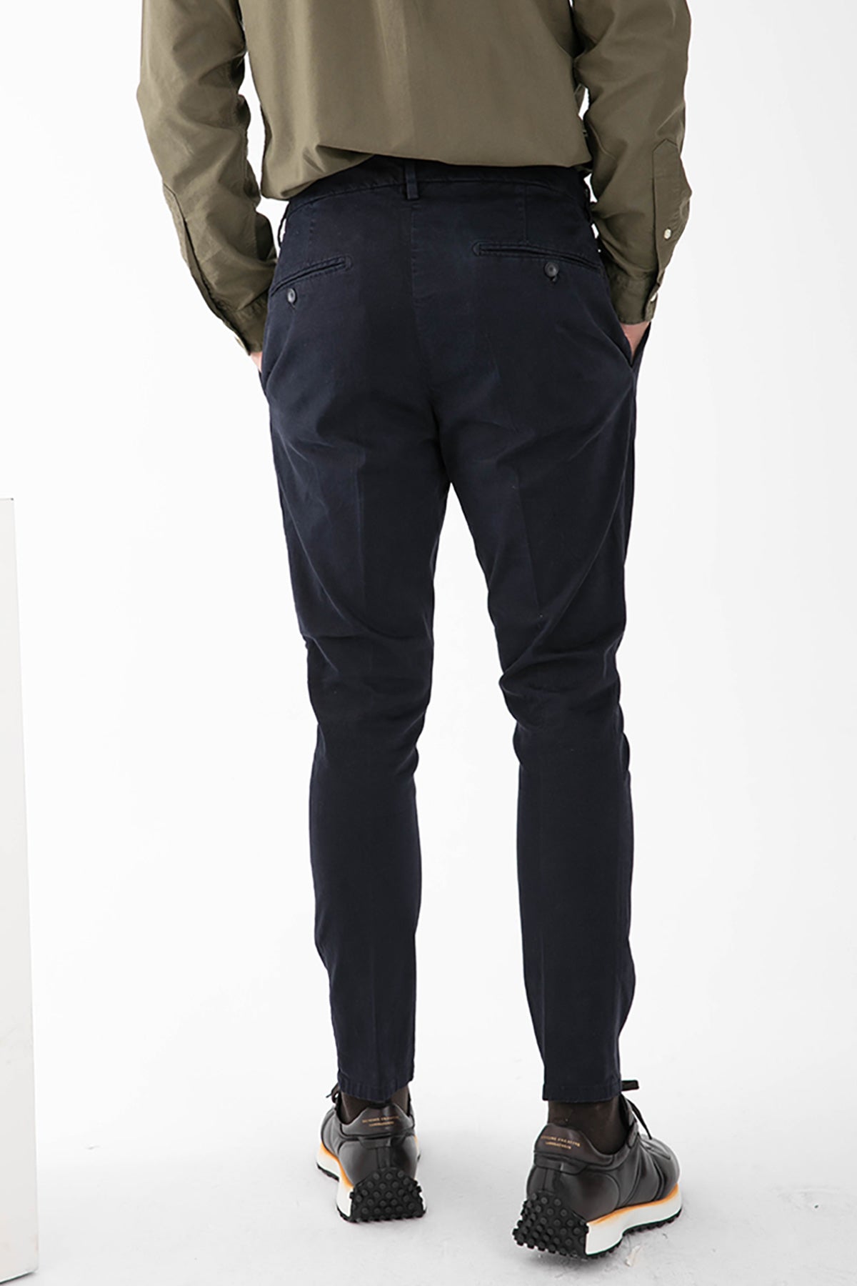 Dondup Tek Pile Slim Baggy Fit Pantolon-Libas Trendy Fashion Store