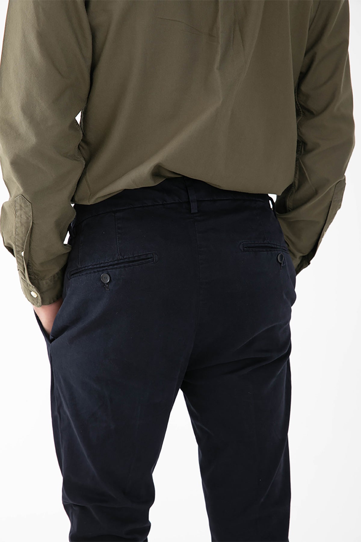 Dondup Tek Pile Slim Baggy Fit Pantolon-Libas Trendy Fashion Store