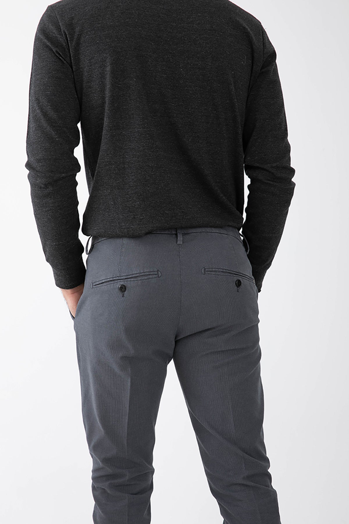 Dondup Tek Pile Slim Baggy Fit Pantolon-Libas Trendy Fashion Store