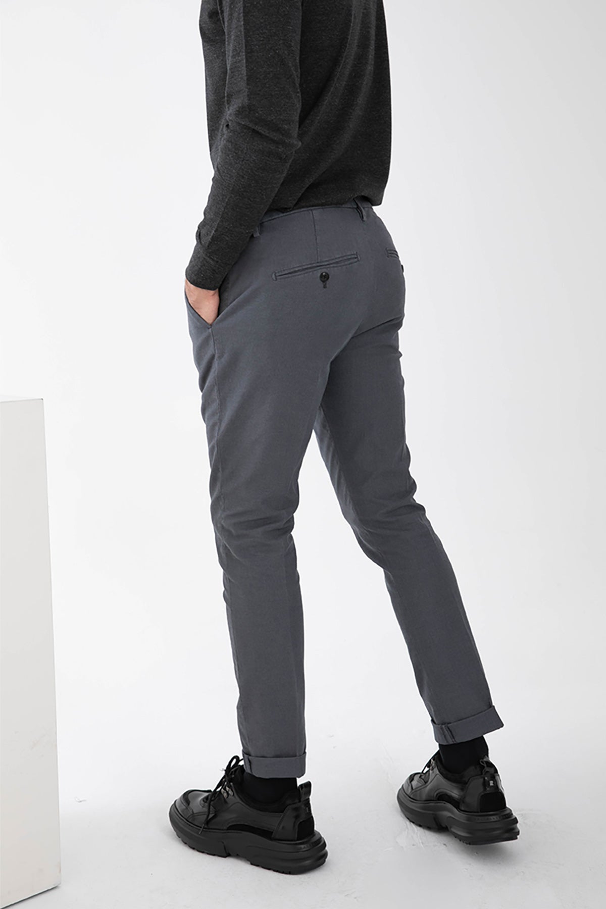 Dondup Tek Pile Slim Baggy Fit Pantolon-Libas Trendy Fashion Store