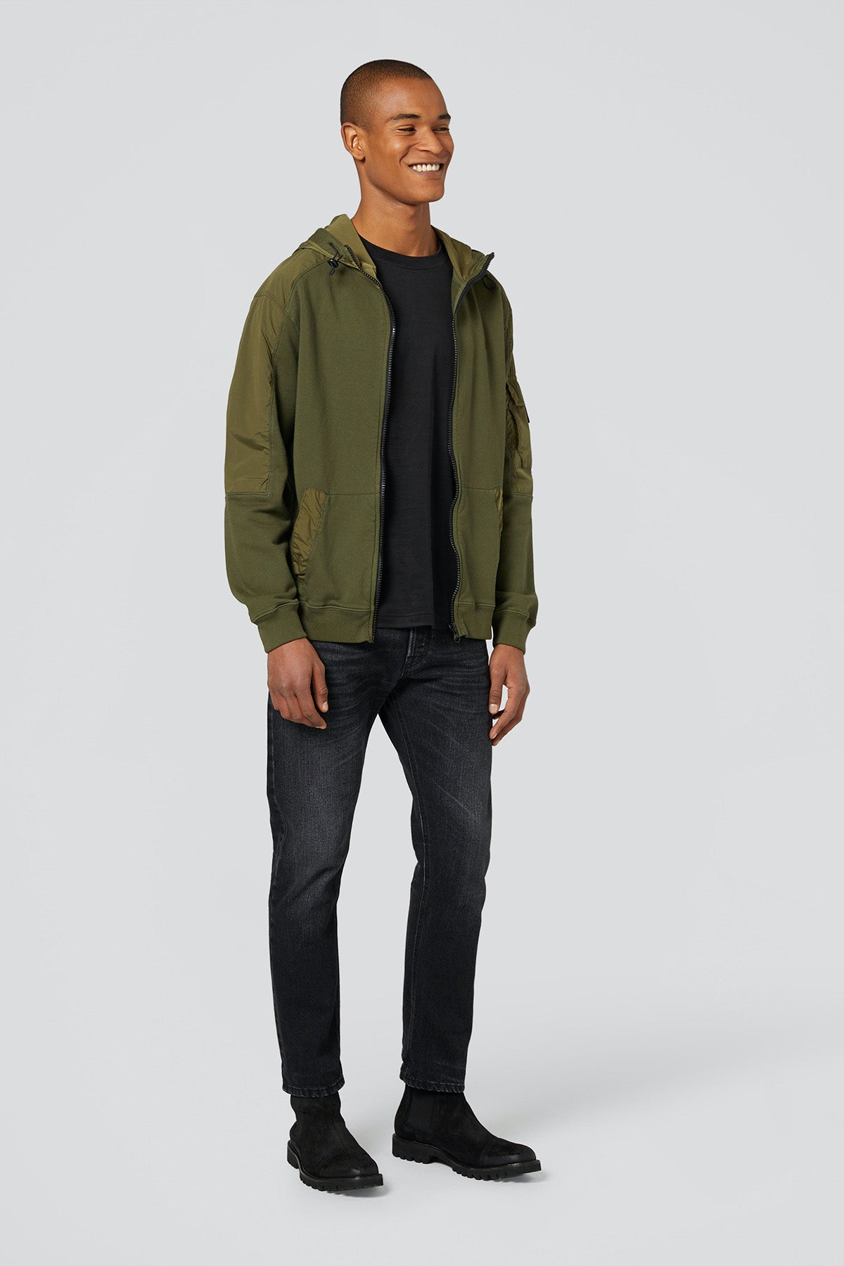 Dondup Regular Fit Fermuarlı Sweatshirt Ceket-Libas Trendy Fashion Store