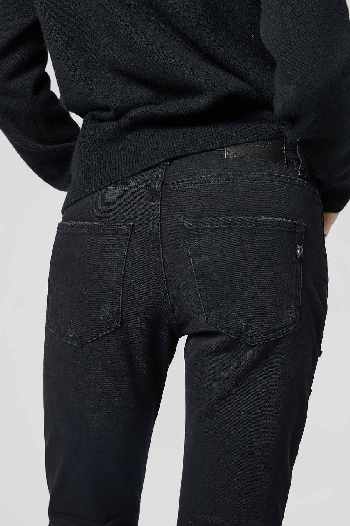 Dondup Mila Havuç Kesim Nakış Aksesuarlı Streç Jeans-Libas Trendy Fashion Store