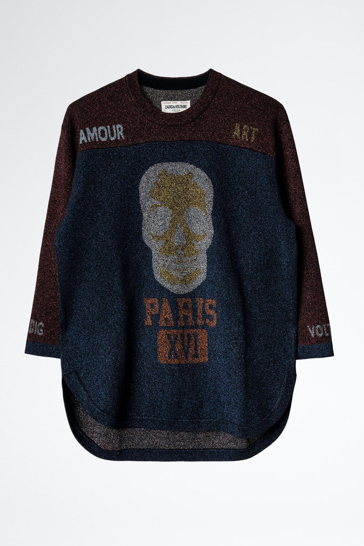 Zadig & Voltaire Lurex Sweatshirt-Libas Trendy Fashion Store