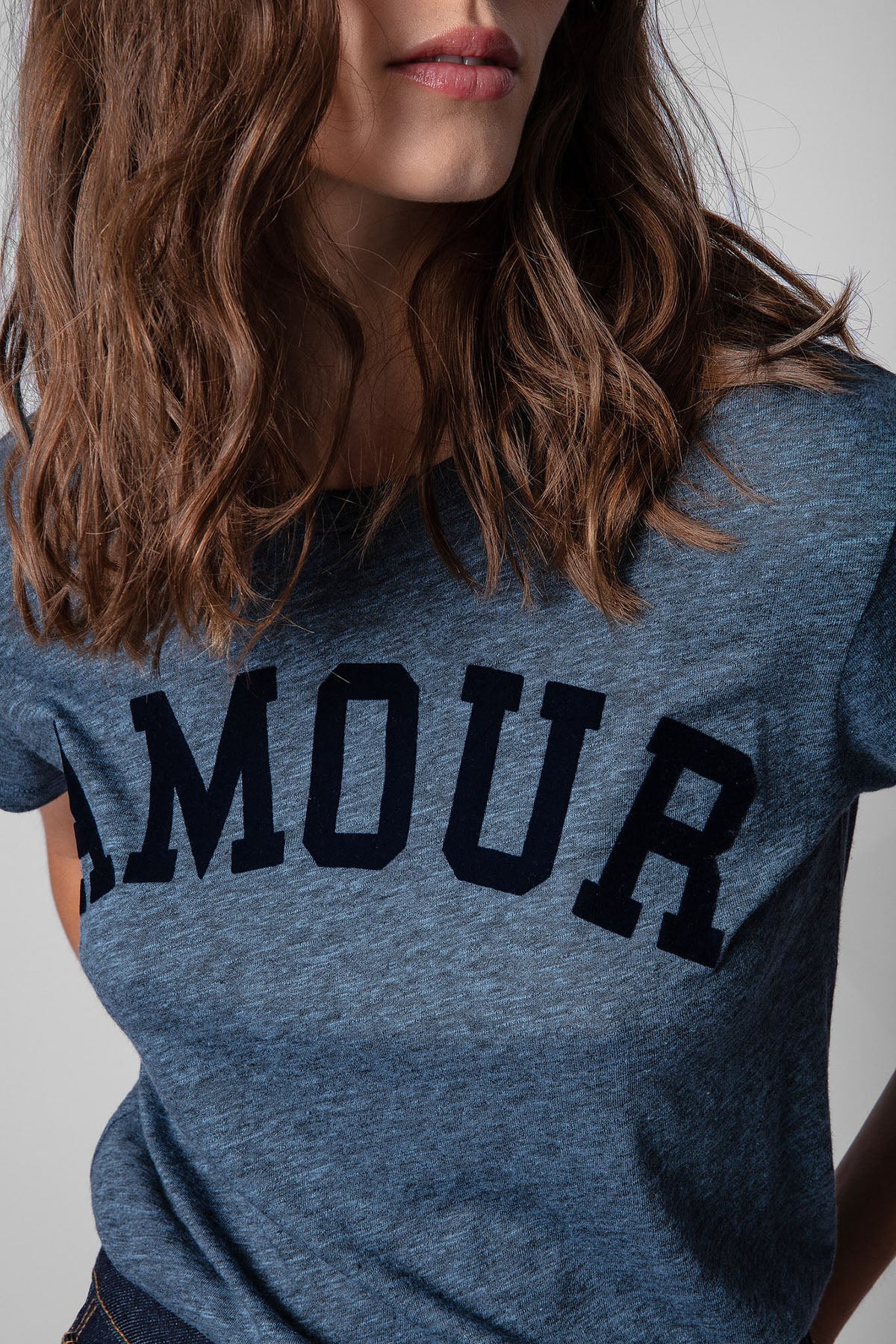 Zadig & Voltaire Amour Flamlı T-shirt-Libas Trendy Fashion Store