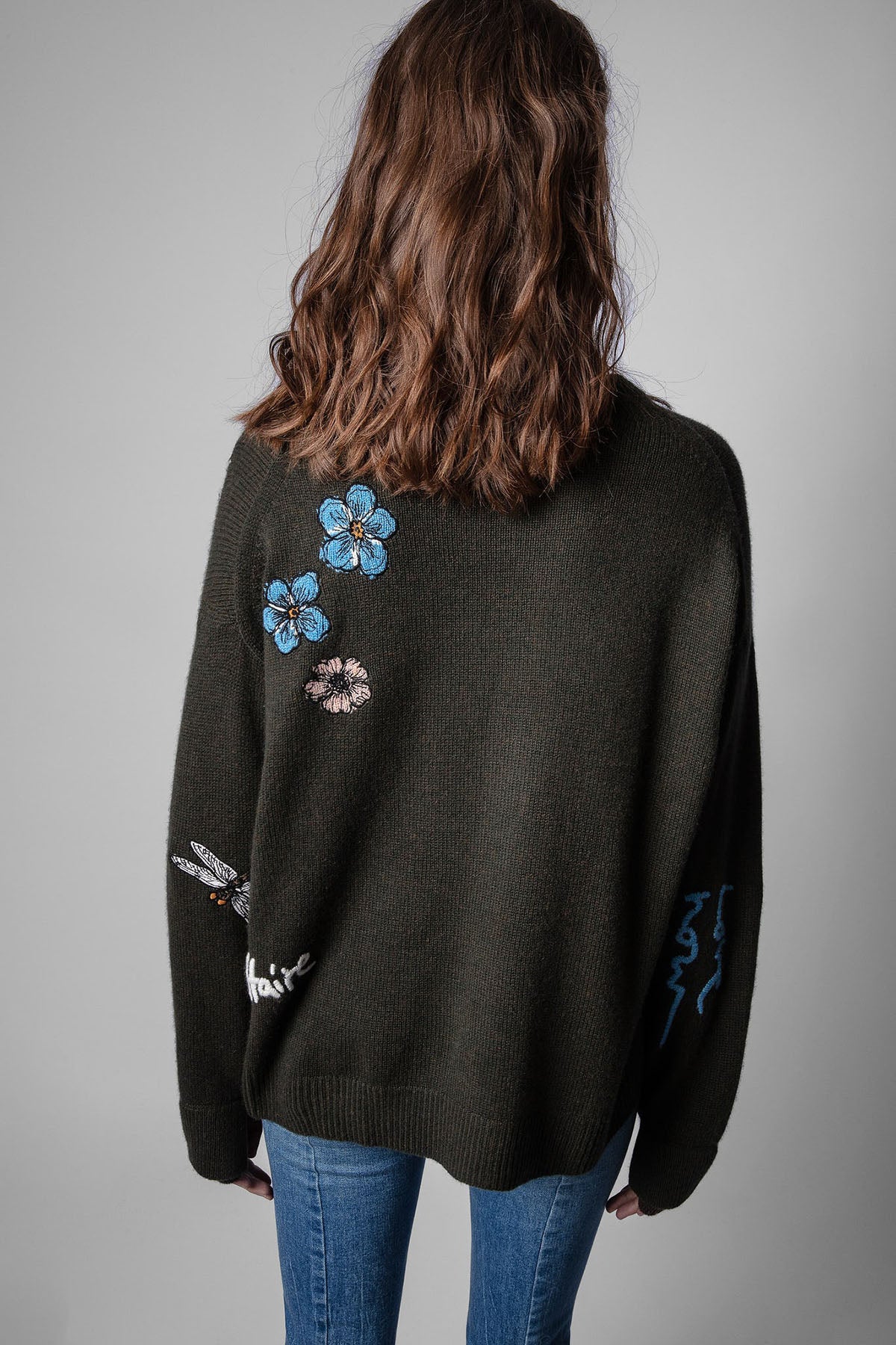 Zadig & Voltaire Geniş Kesim Kaşmir Triko-Libas Trendy Fashion Store