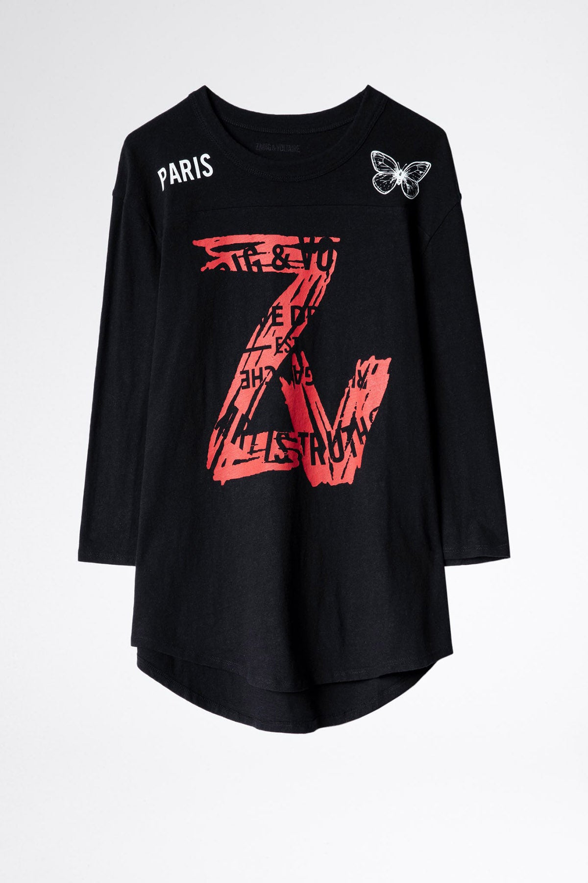 Zadig & Voltaire Baskı Detaylı T-shirt-Libas Trendy Fashion Store