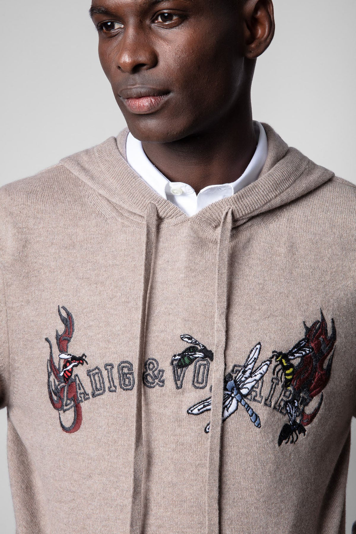 Zadig & Voltaire Kaşmirli Kapüşonlu Sweatshirt-Libas Trendy Fashion Store