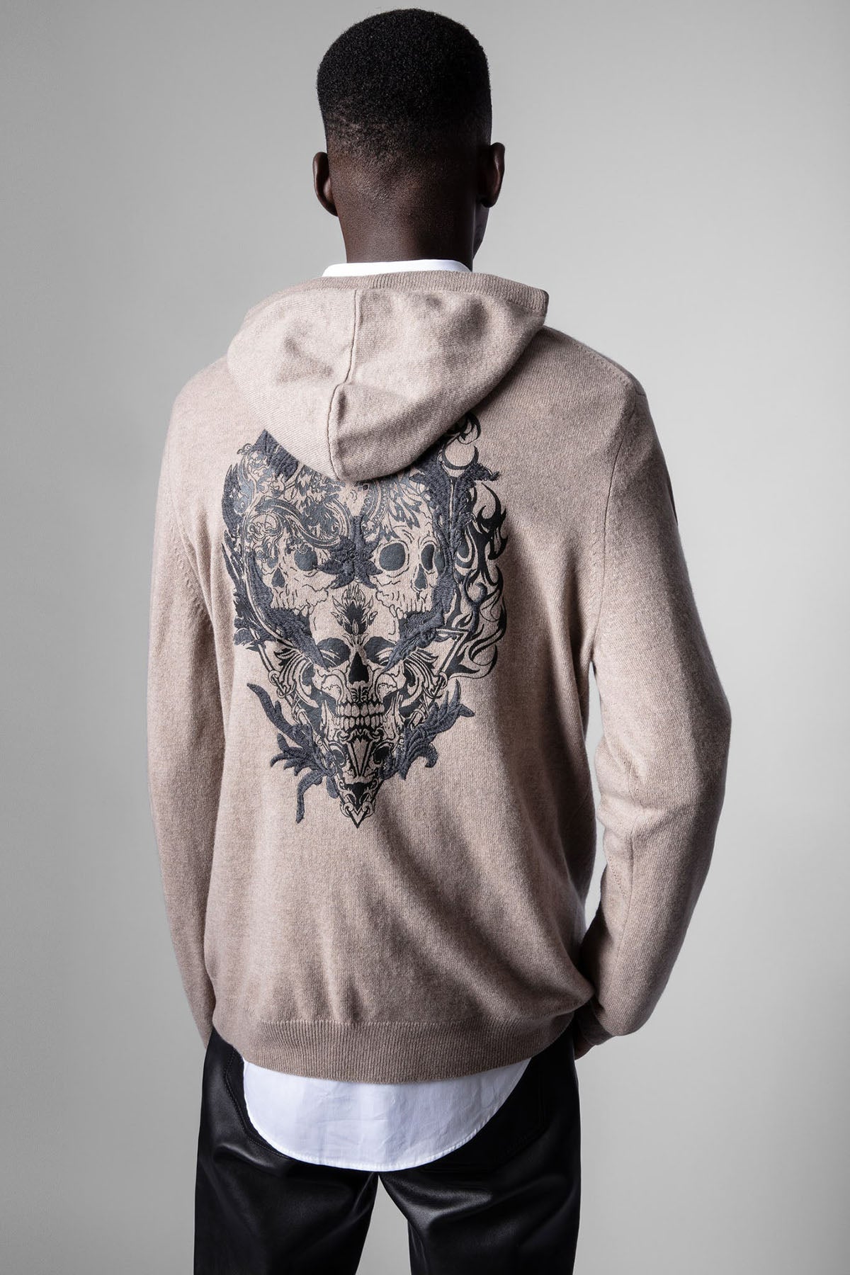 Zadig & Voltaire Kaşmirli Kapüşonlu Sweatshirt-Libas Trendy Fashion Store