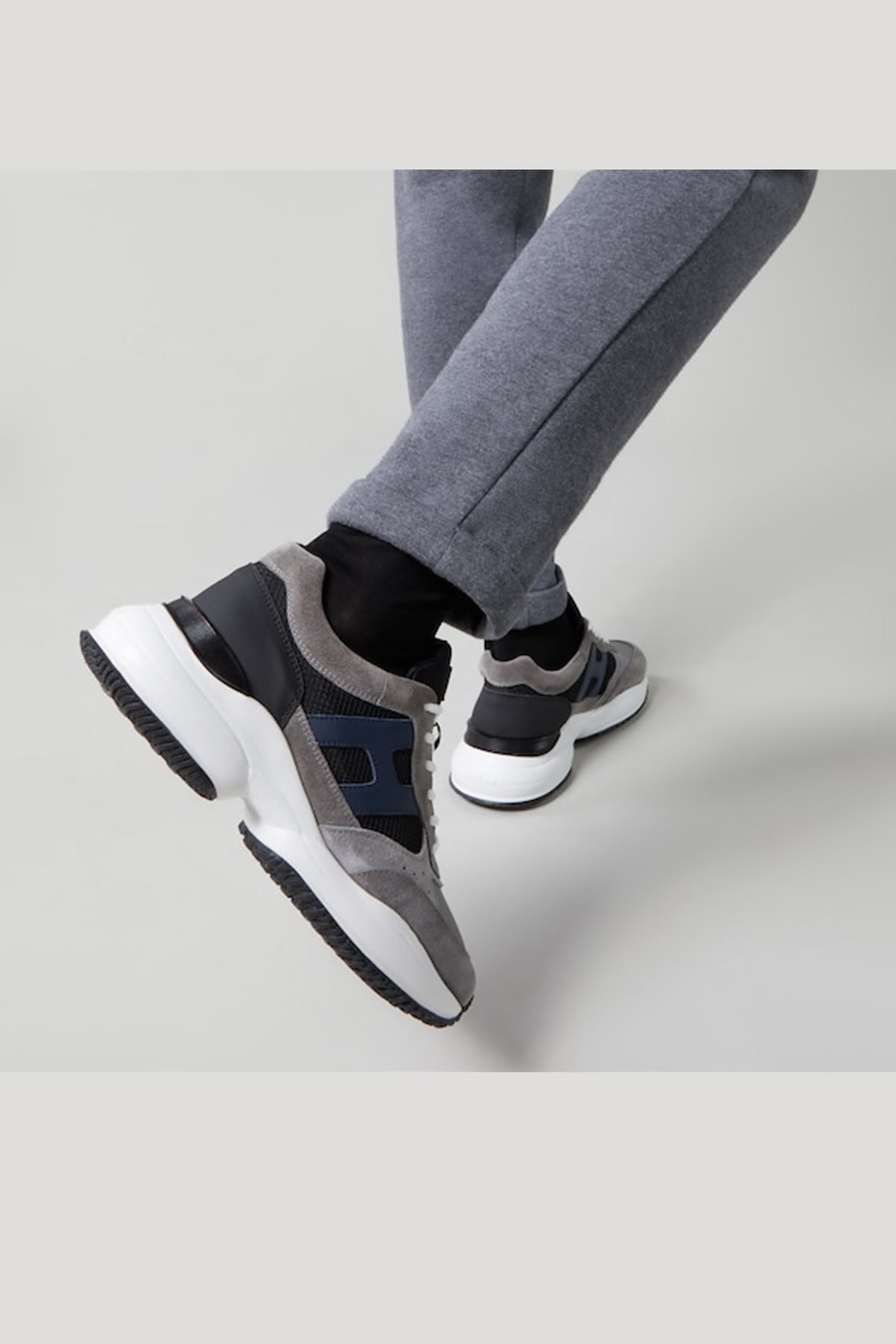 Hogan Interaction Nubuk Sneaker Ayakkabı-Libas Trendy Fashion Store