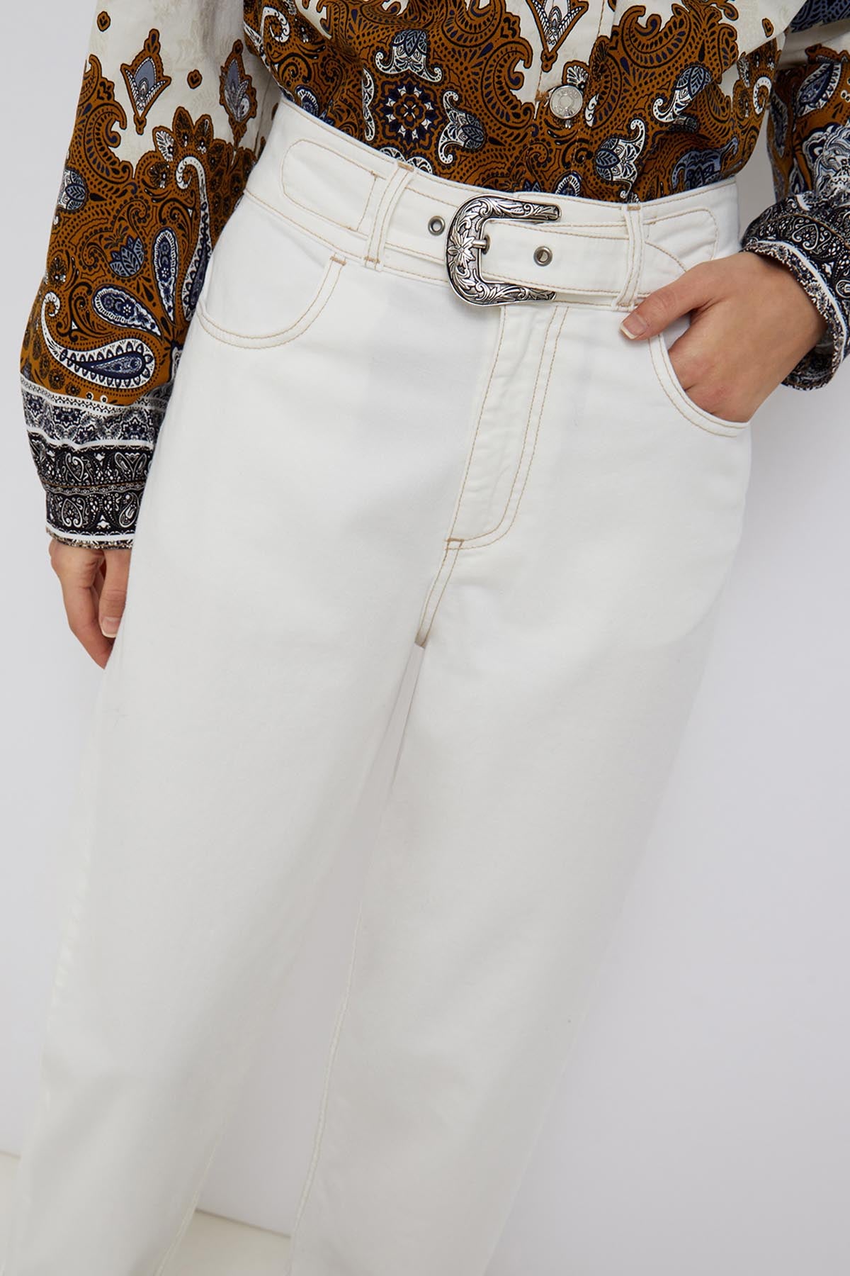 Liu Jo Yüksek Bel Boyfriend Jeans-Libas Trendy Fashion Store