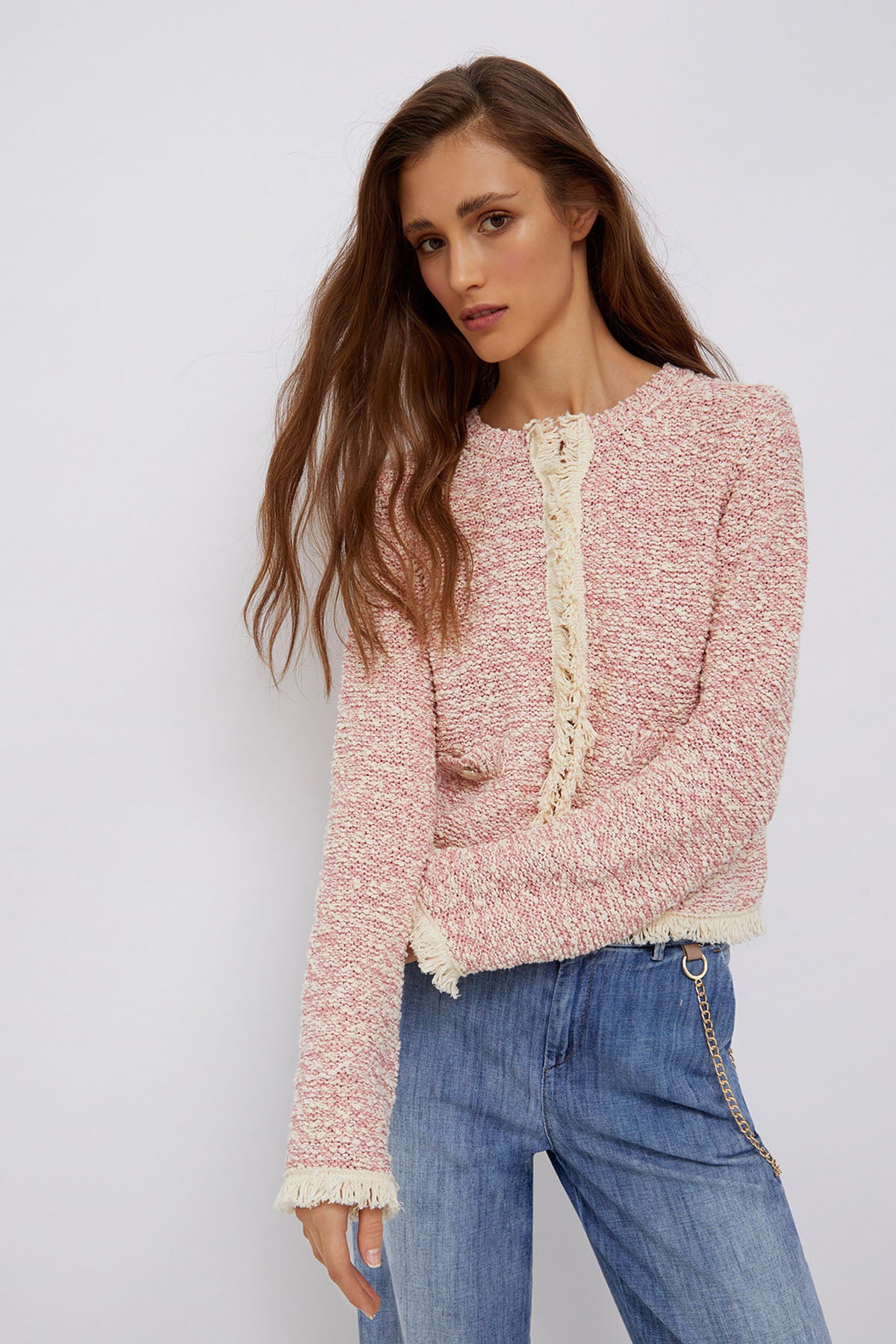 Liu Jo Fermuarlı Tüvit Ceket-Libas Trendy Fashion Store