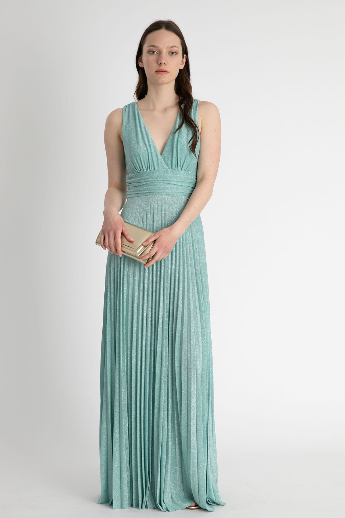 Liu Jo Piliseli Maxi Abiye Elbise-Libas Trendy Fashion Store