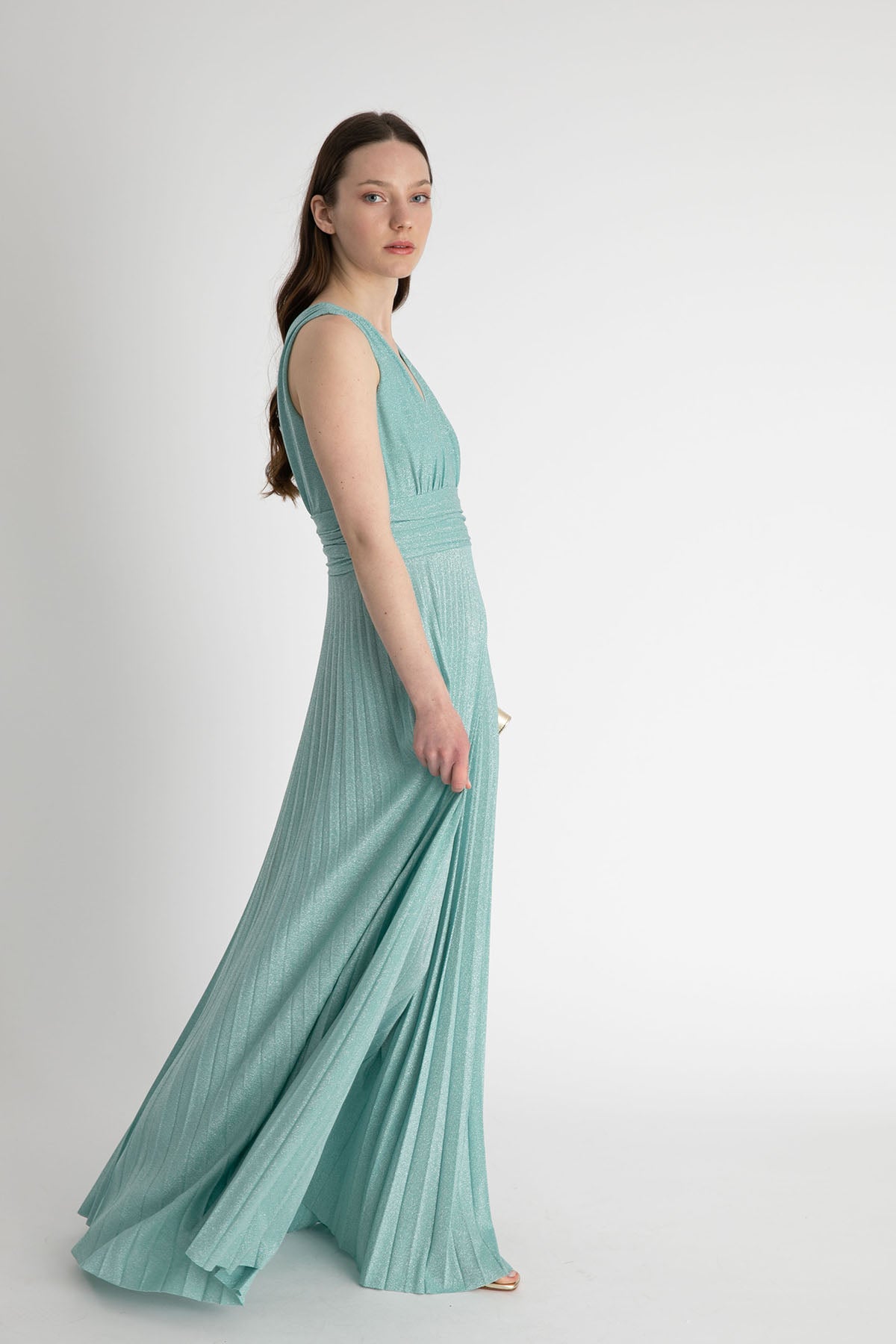 Liu Jo Piliseli Maxi Abiye Elbise-Libas Trendy Fashion Store