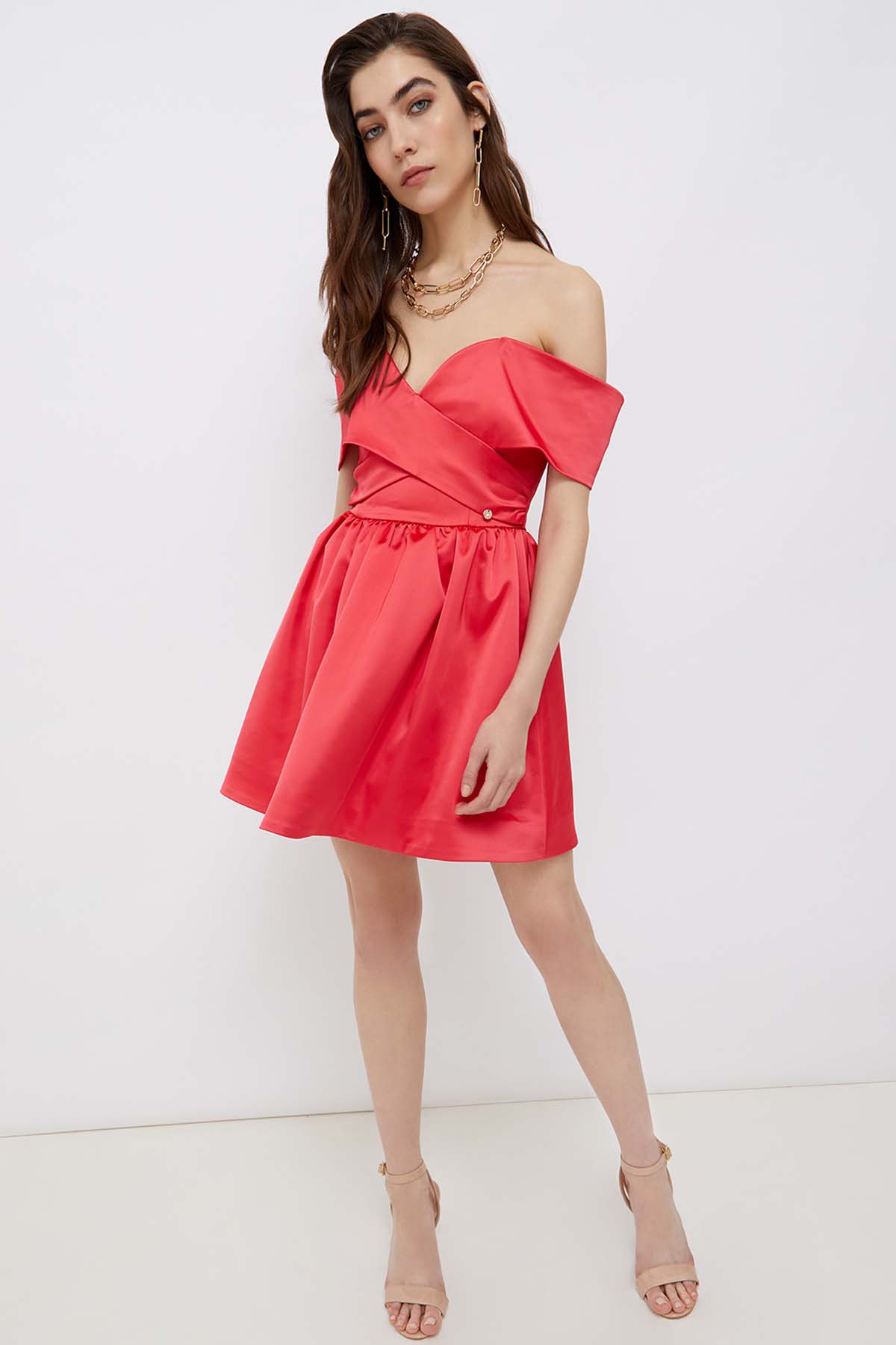 Liu Jo Mini Straplez Elbise-Libas Trendy Fashion Store