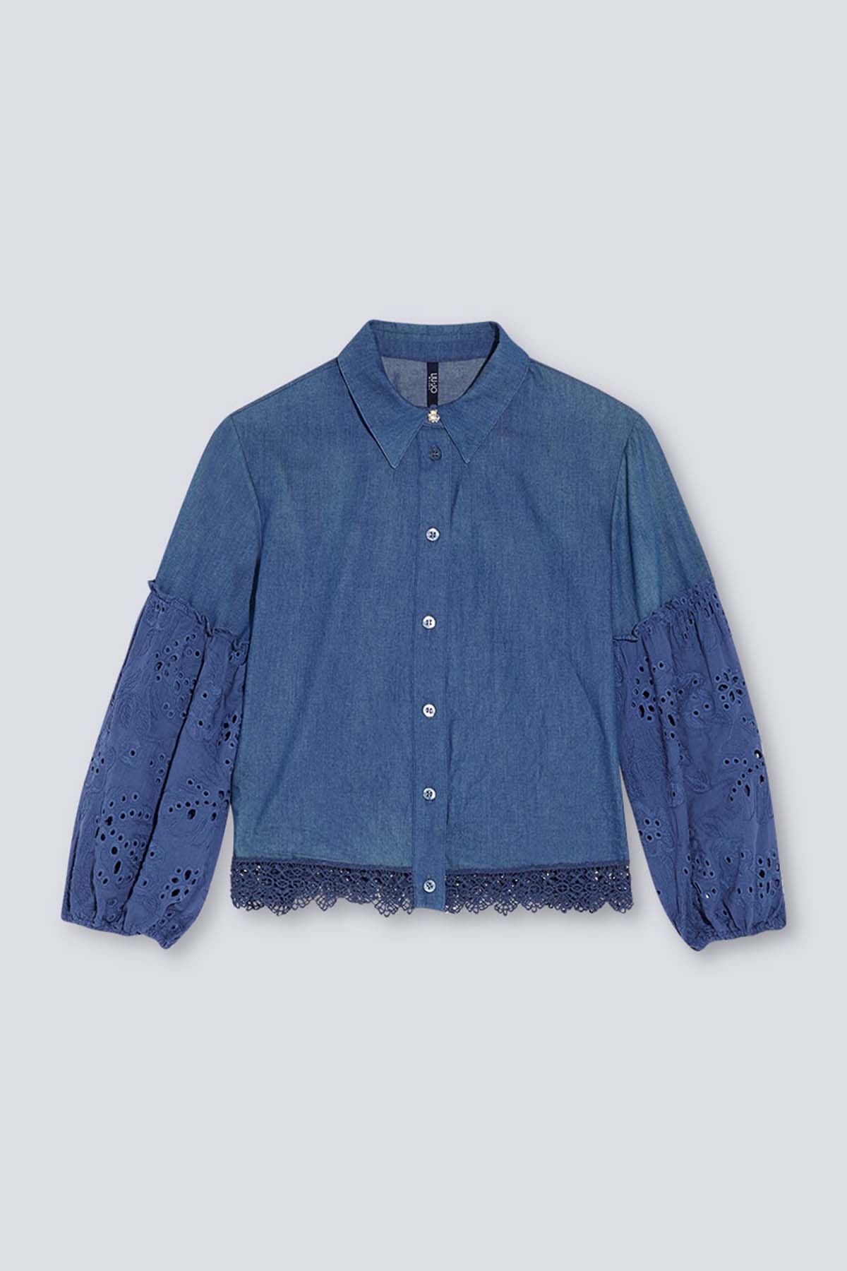 Liu Jo Klasik Yaka Fistolu Balon Kol Gömlek-Libas Trendy Fashion Store