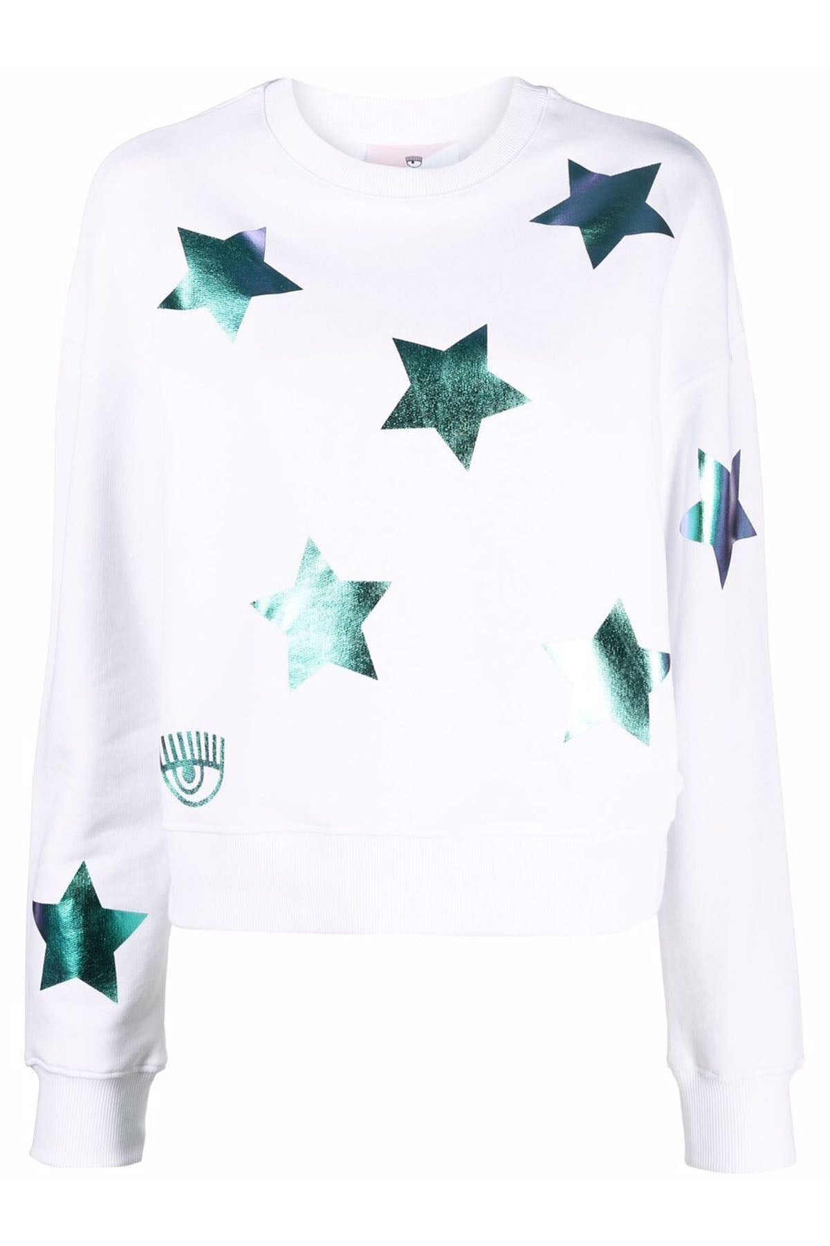 Chiara Ferragni Geniş Kesim Yıldız Logolu Sweatshirt-Libas Trendy Fashion Store