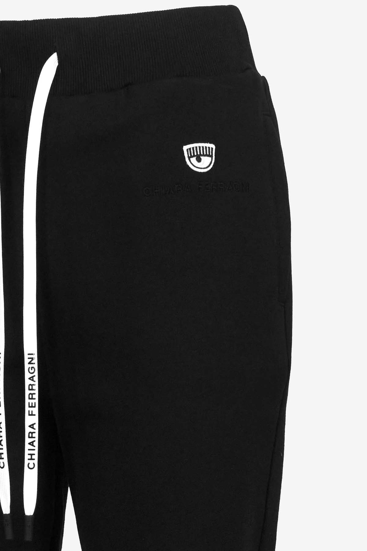 Chiara Ferragni Beli Lastikli Yüksek Bel Eşofman Altı-Libas Trendy Fashion Store