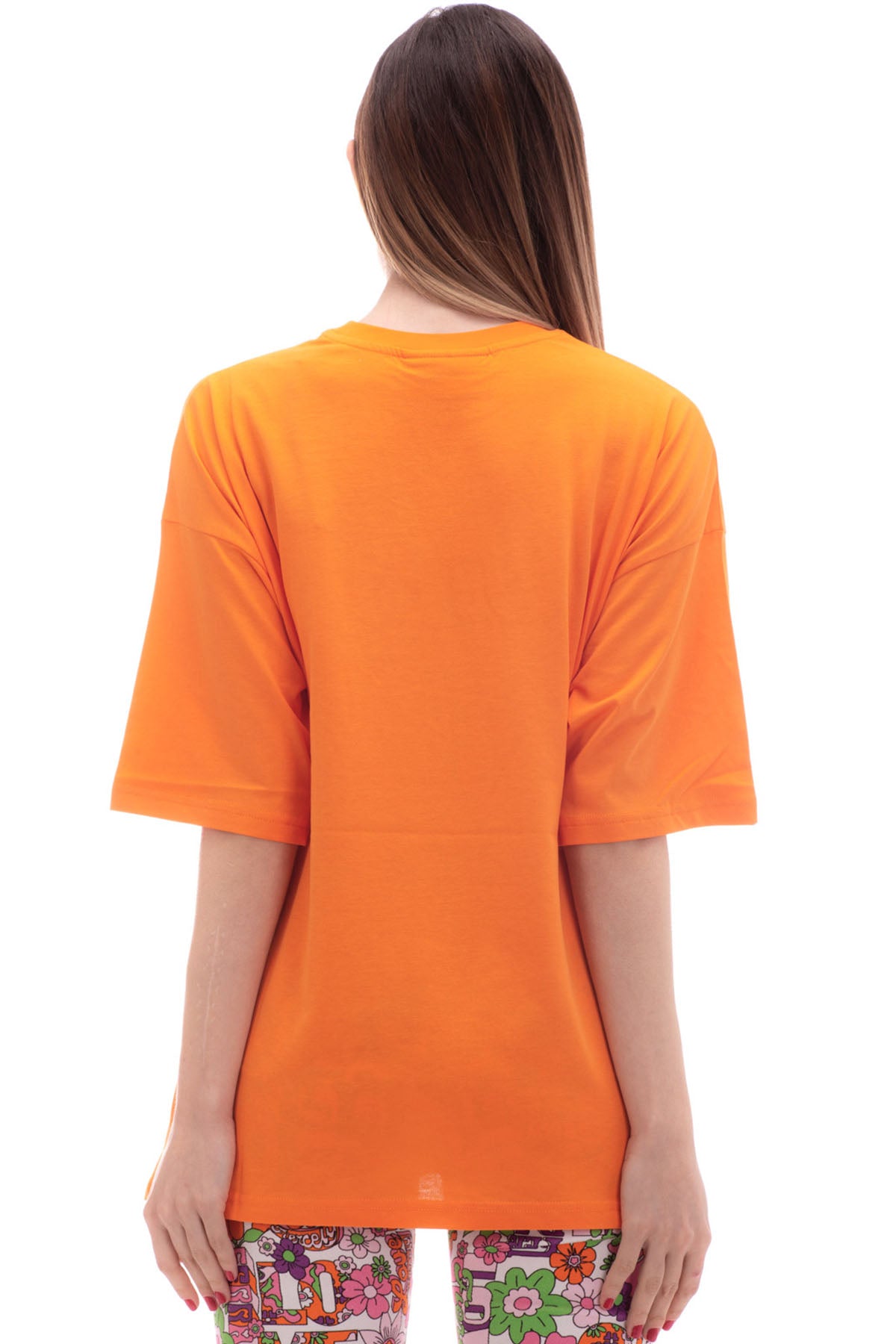 Chiara Ferragni Geniş Kesim Göz Logolu T-shirt-Libas Trendy Fashion Store