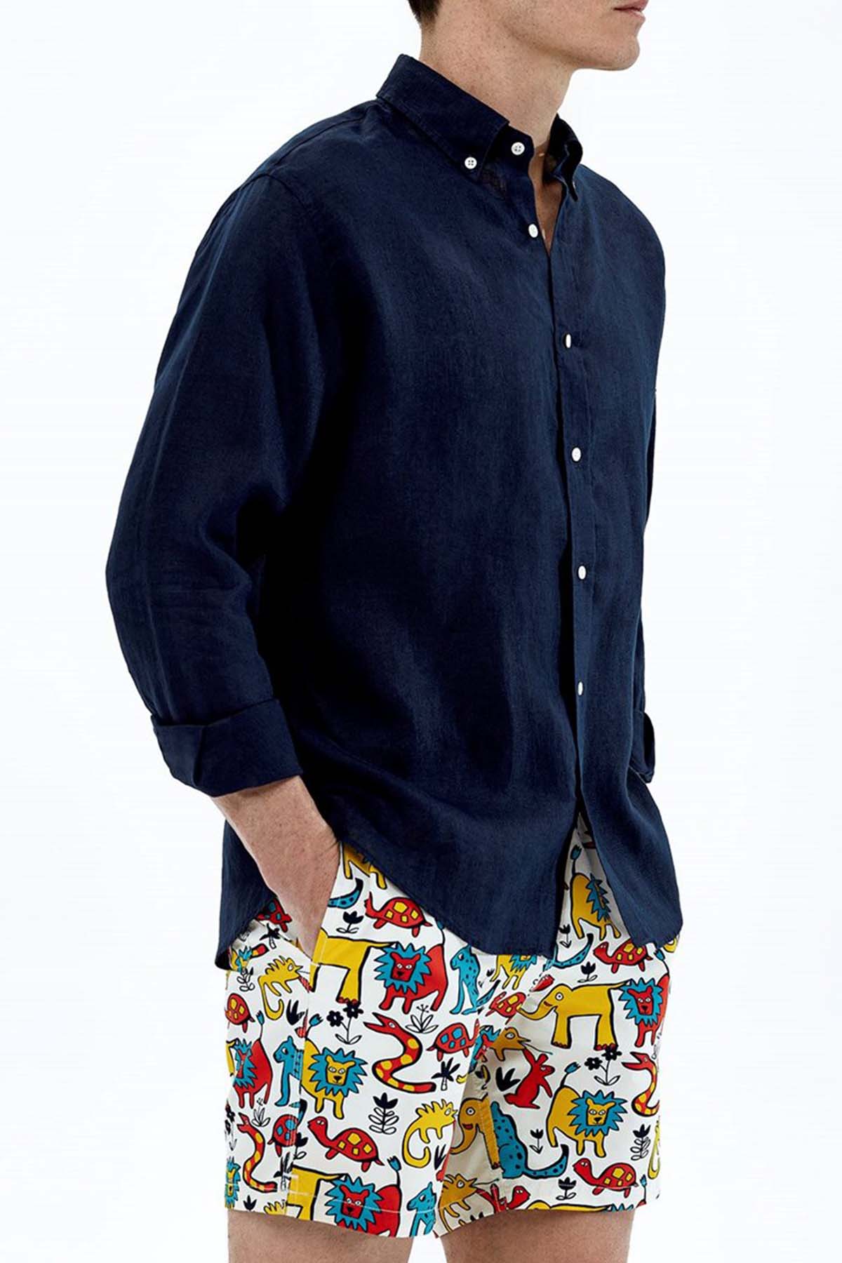 Bluemint Comfort Fit Martin Keten Gömlek-Libas Trendy Fashion Store