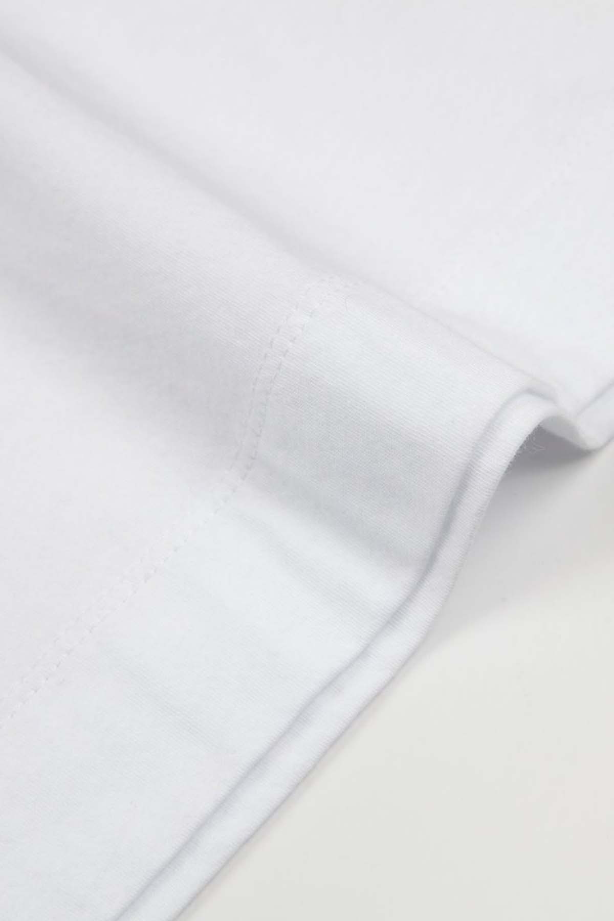 Bluemint Ricci Yuvarlak Yaka Pima Cotton T-shirt-Libas Trendy Fashion Store