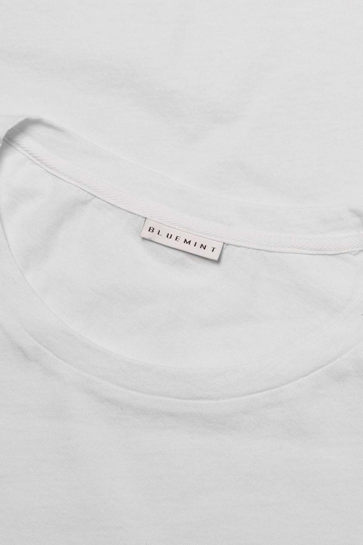 Bluemint Custom Fit Edward Yuvarlak Yaka T-shirt-Libas Trendy Fashion Store