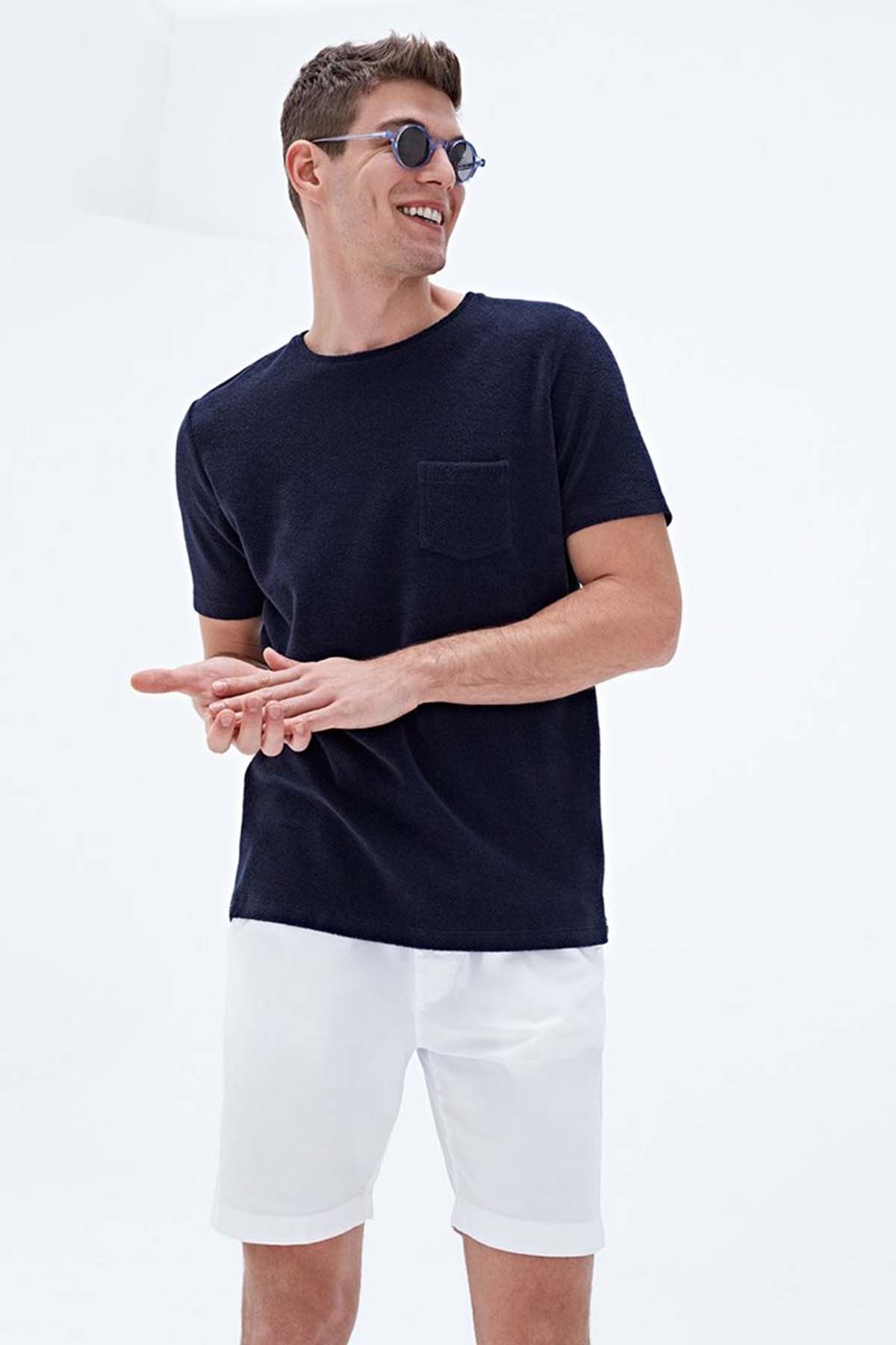 Bluemint Chris Slim Fit Beli Lastikli Şort-Libas Trendy Fashion Store
