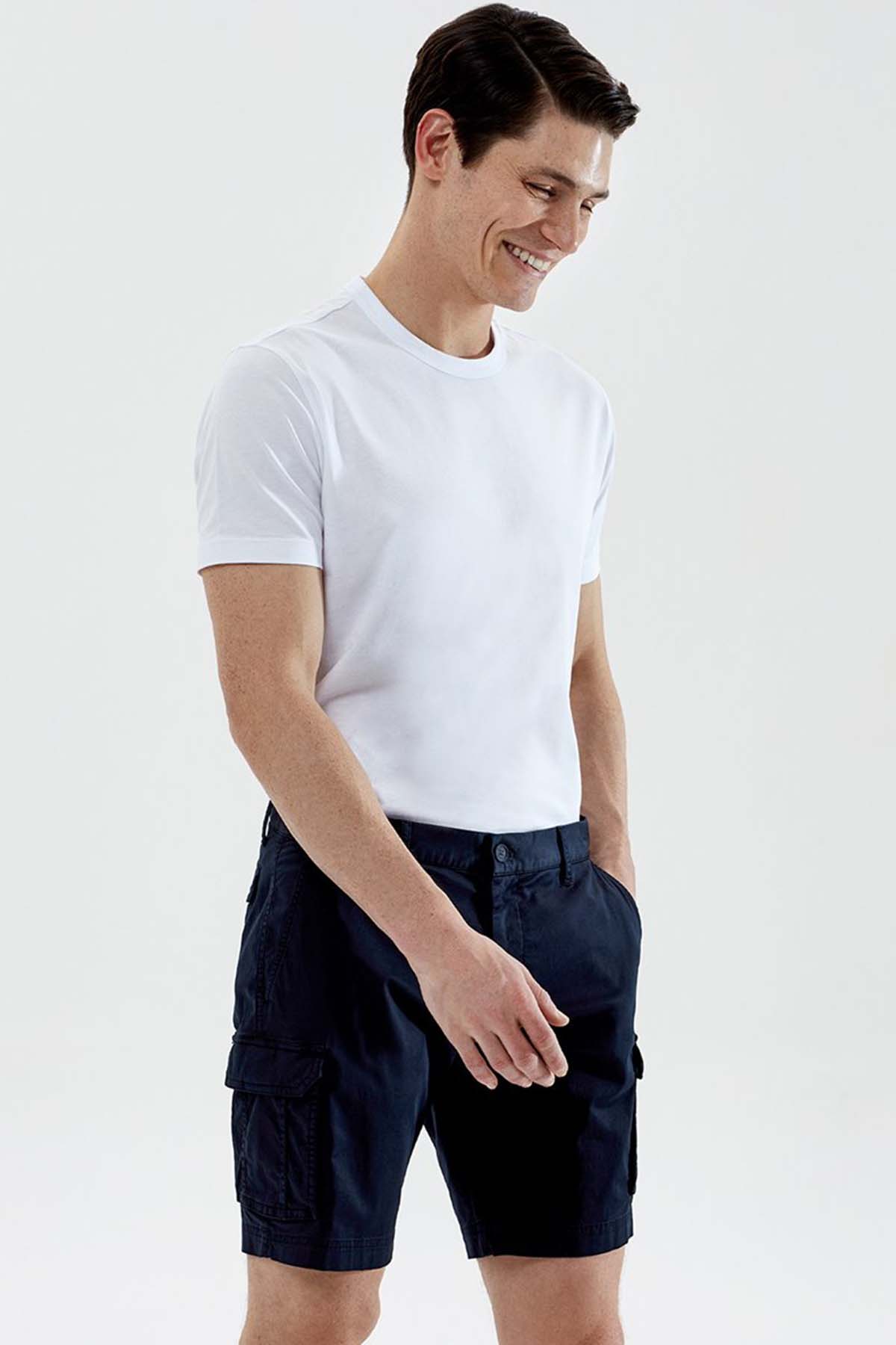 Bluemint Slim Fit Kargo Şort-Libas Trendy Fashion Store