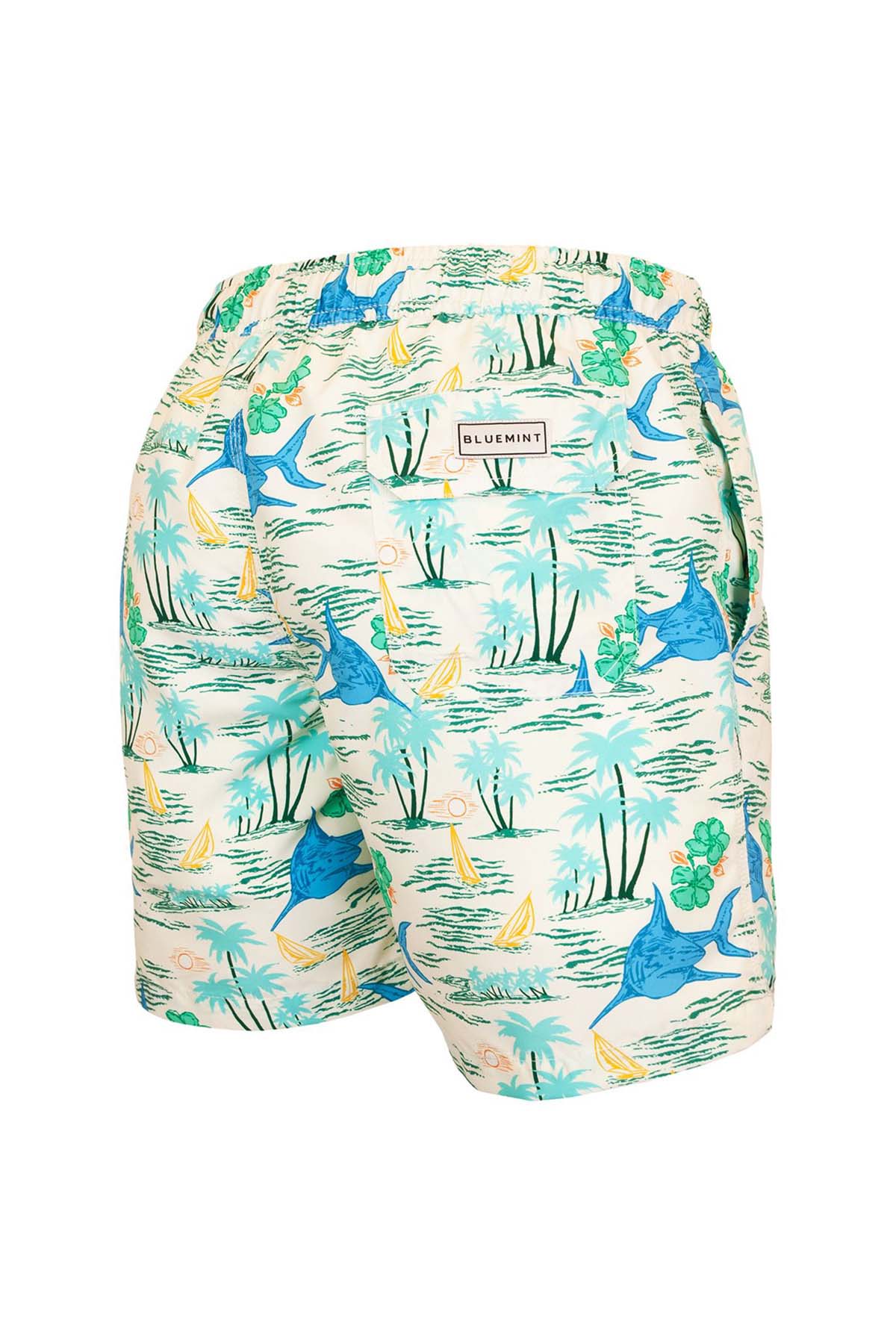 Bluemint Arthus Bahama Shark Şort Mayo-Libas Trendy Fashion Store