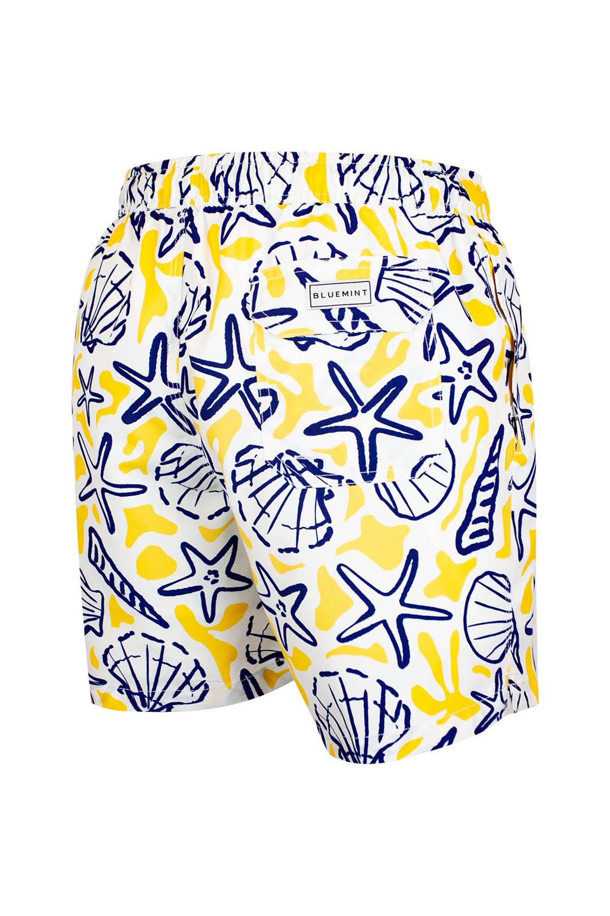 Bluemint Arthus Mono Coral Şort Mayo-Libas Trendy Fashion Store