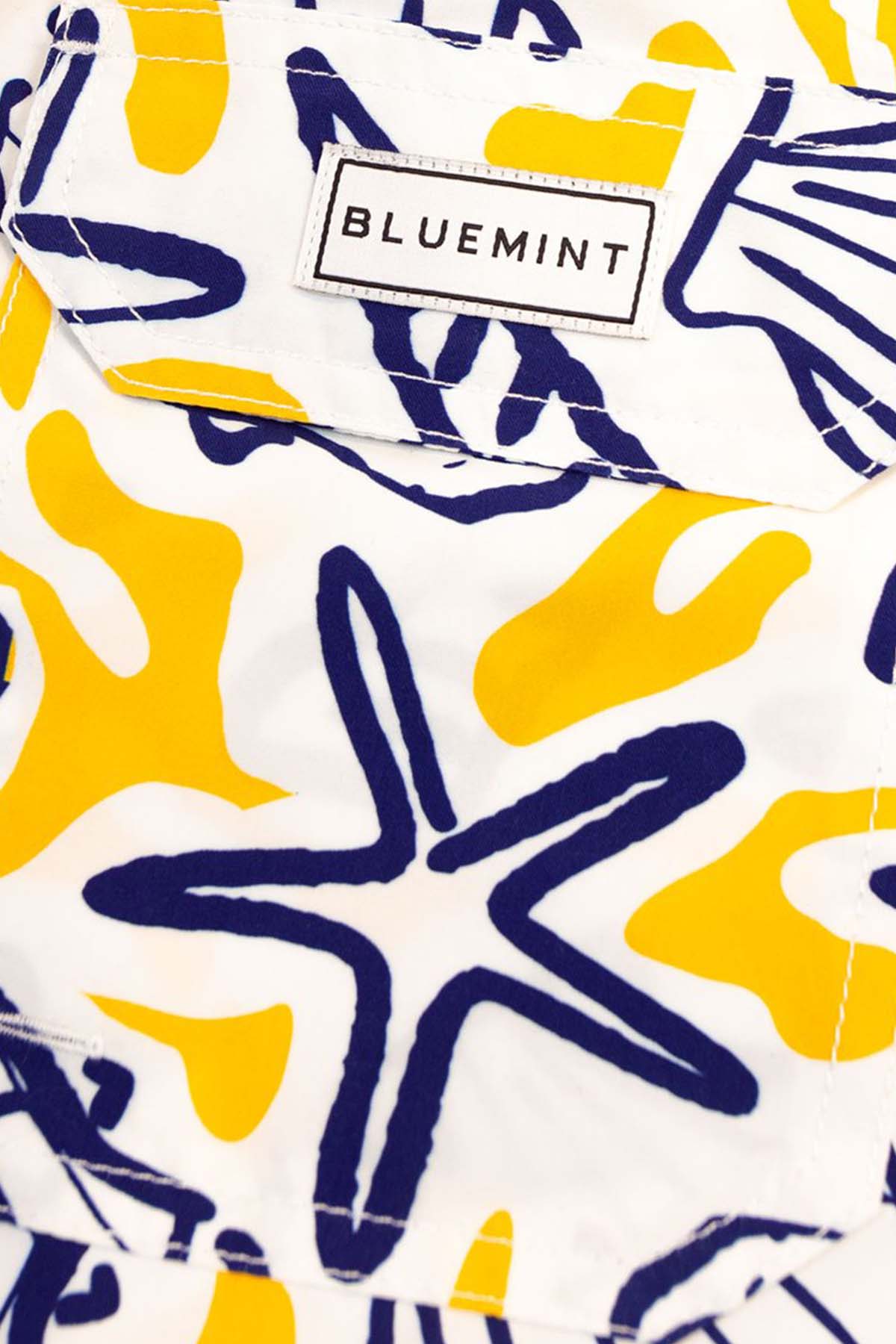 Bluemint Arthus Mono Coral Şort Mayo-Libas Trendy Fashion Store