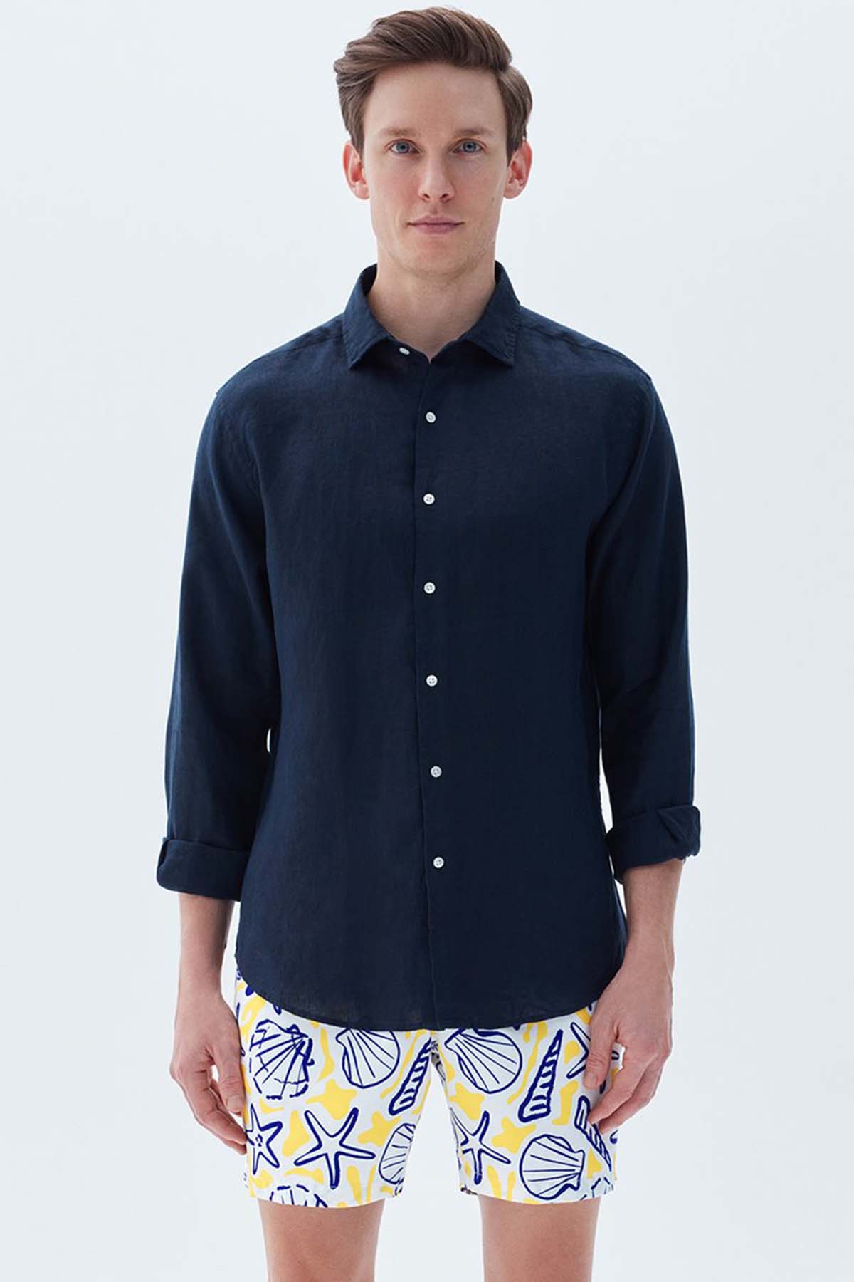 Bluemint Arthus Mono Coral Şort Mayo-Libas Trendy Fashion Store