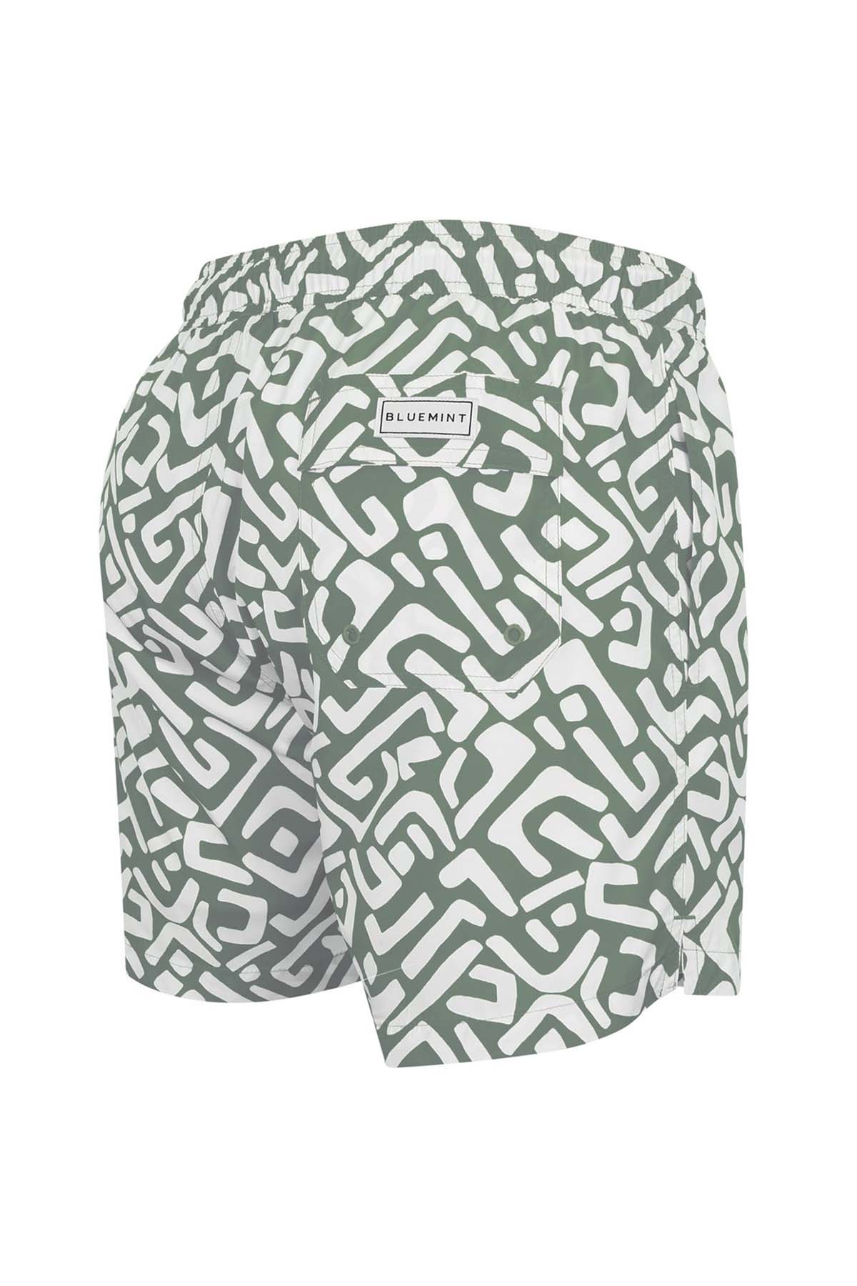 Bluemint Logan Grey Stone Şort Mayo-Libas Trendy Fashion Store