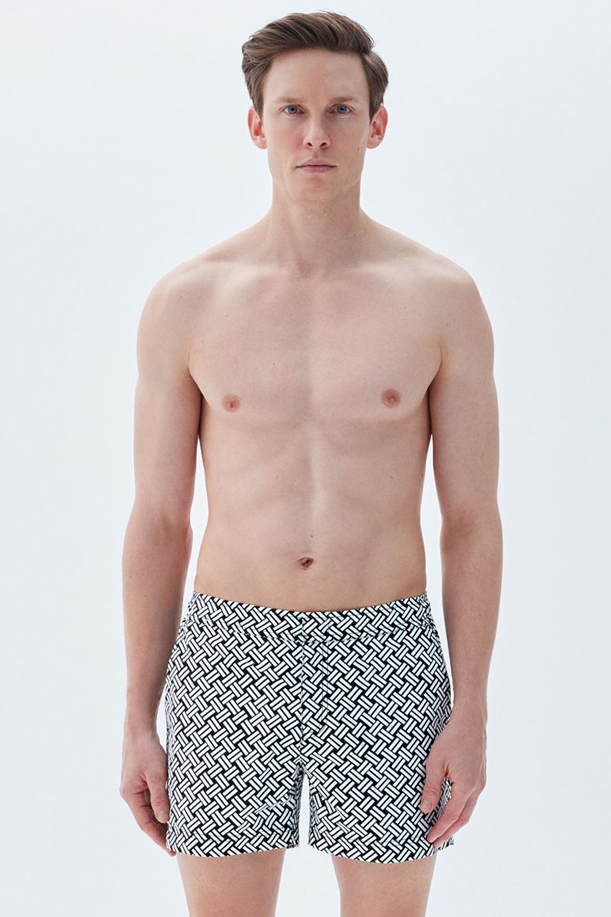 Bluemint Andy Black Line Şort Mayo-Libas Trendy Fashion Store