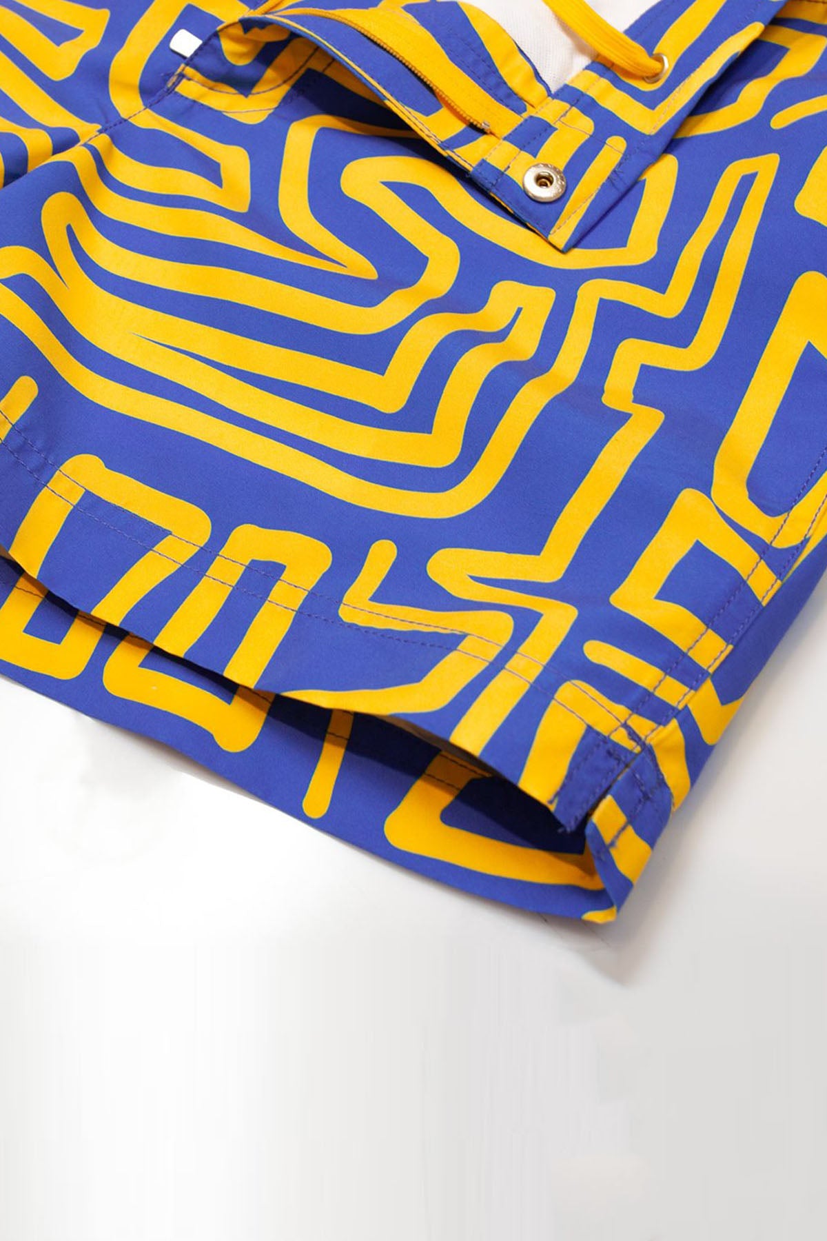 Bluemint Andy Blue Maze Şort Mayo-Libas Trendy Fashion Store