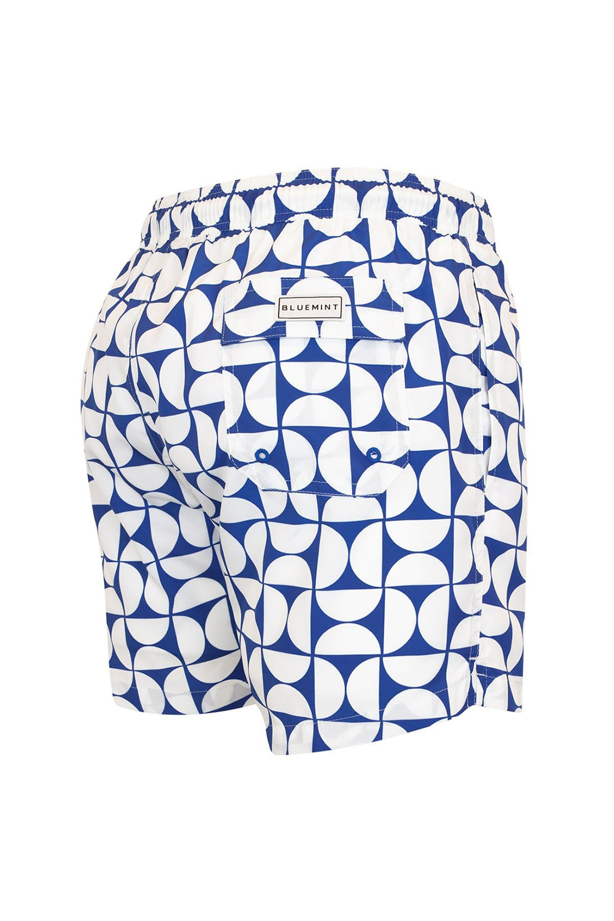 Bluemint Logan Blue Face Şort Mayo-Libas Trendy Fashion Store