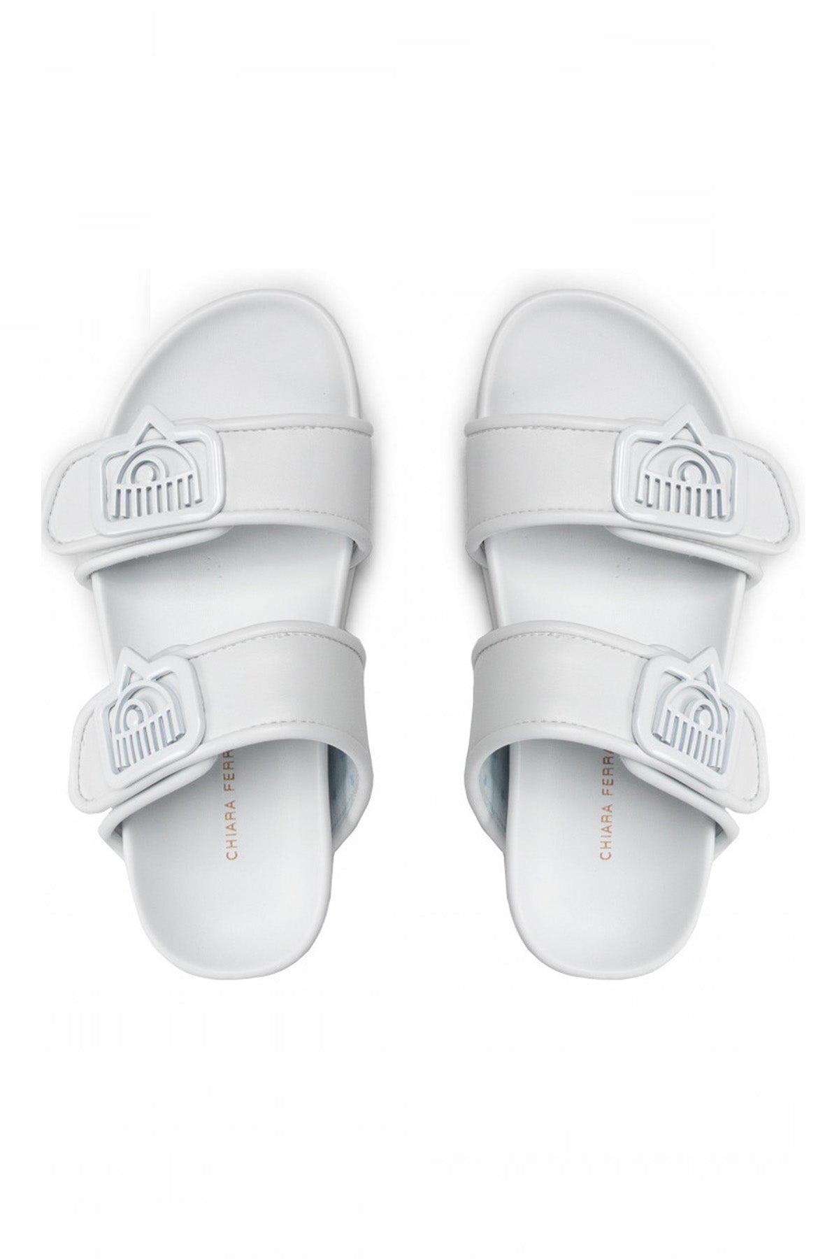 Chiara Ferragni Cırt Cırt Bantlı Logolu Terlik-Libas Trendy Fashion Store