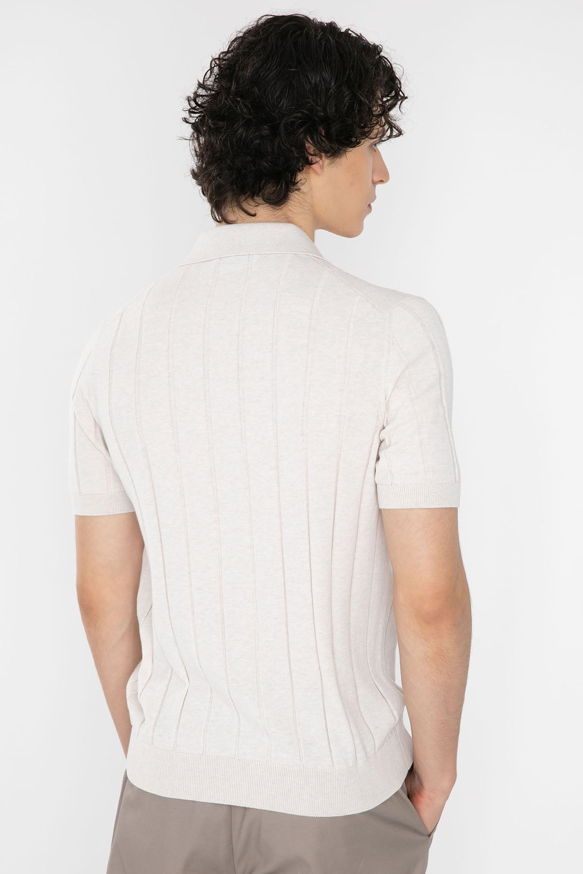 Gran Sasso Düğmeli Triko Gömlek-Libas Trendy Fashion Store