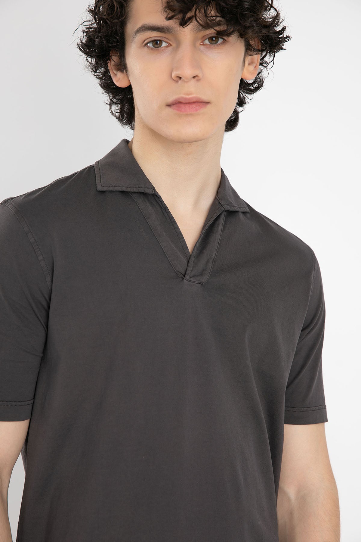 Gran Sasso Polo Yaka T-shirt-Libas Trendy Fashion Store