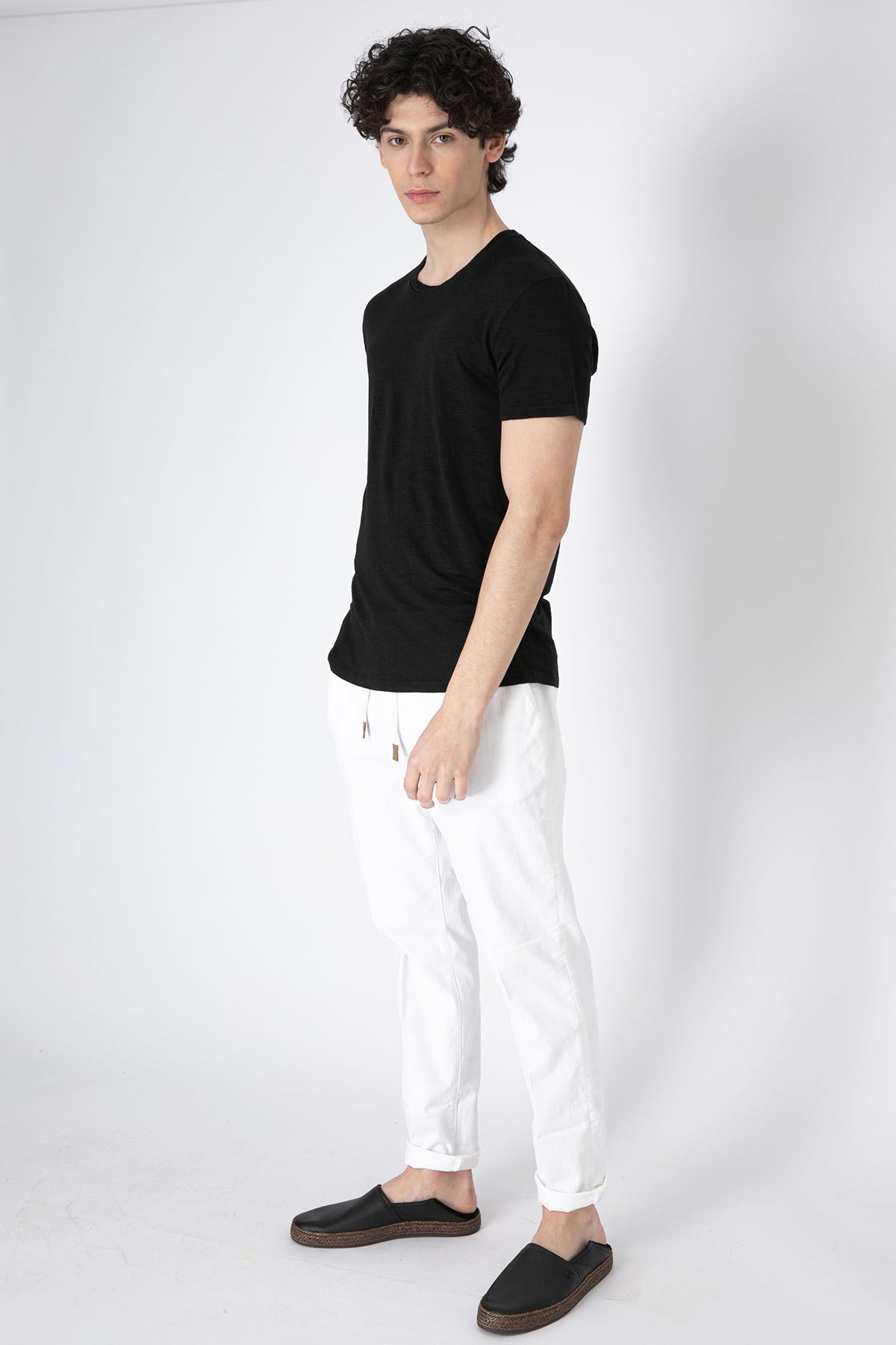 Richard J. Brown Malindi Slim Regular Fit Beli Lastikli Pantolon-Libas Trendy Fashion Store
