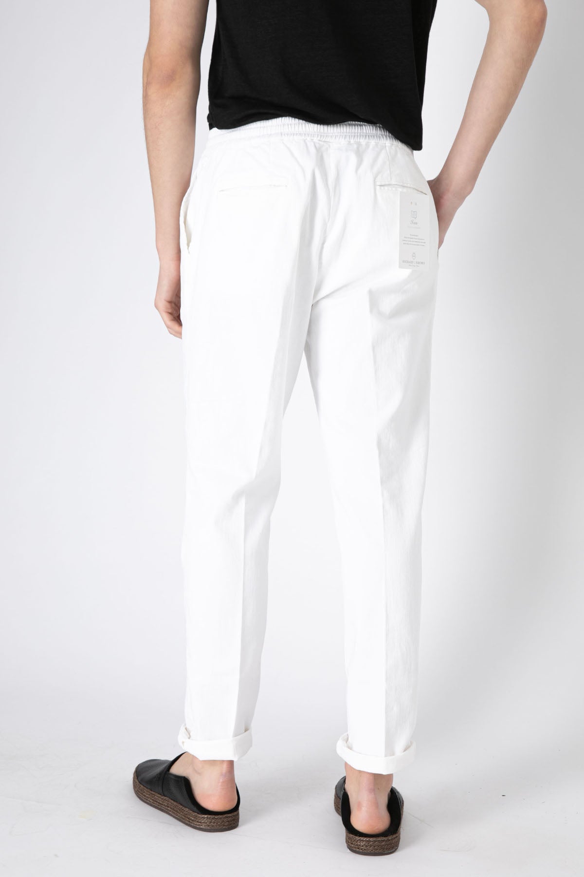 Richard J. Brown Malindi Slim Regular Fit Beli Lastikli Pantolon-Libas Trendy Fashion Store