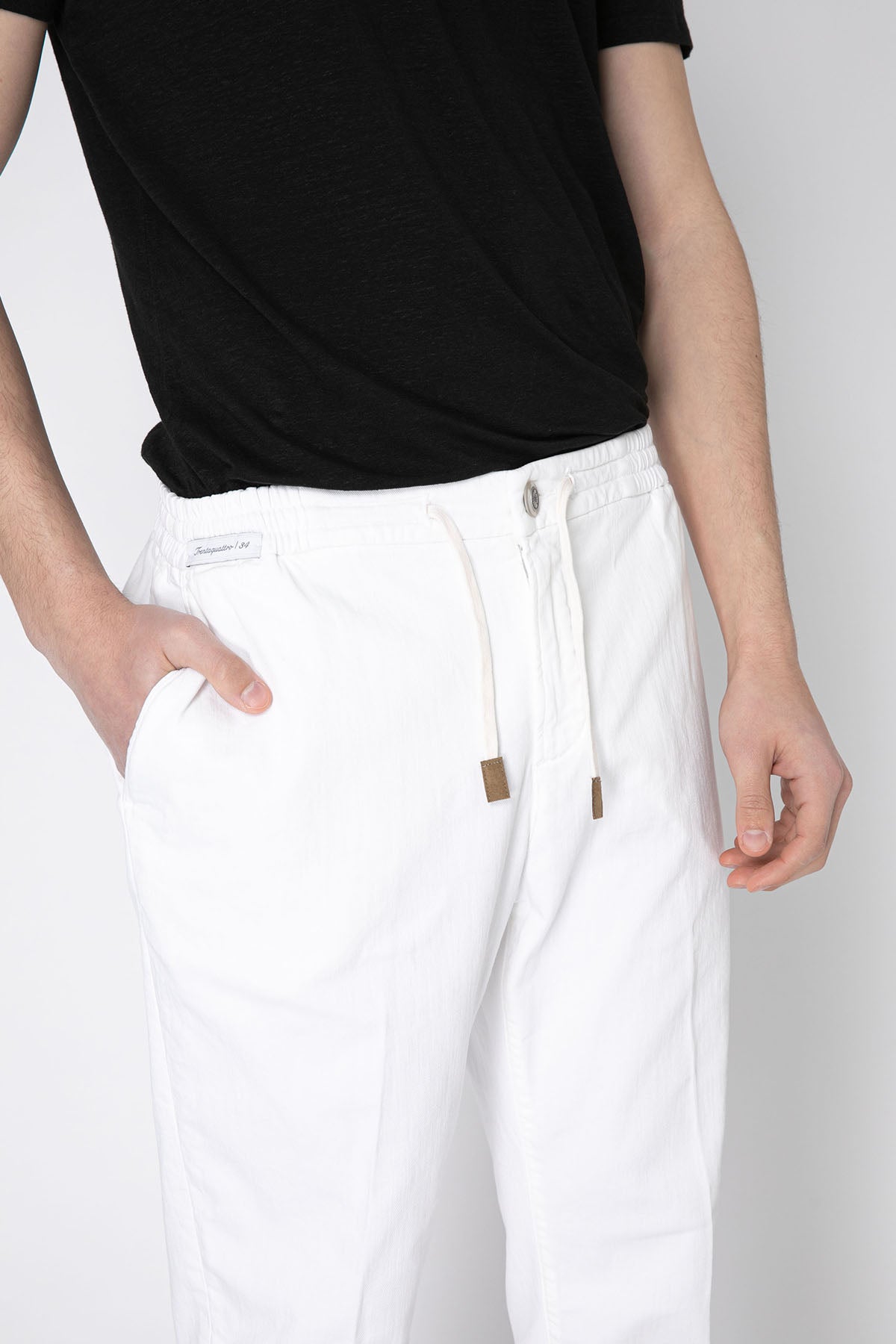 Richard J. Brown Malindi Slim Regular Fit Beli Lastikli Pantolon-Libas Trendy Fashion Store