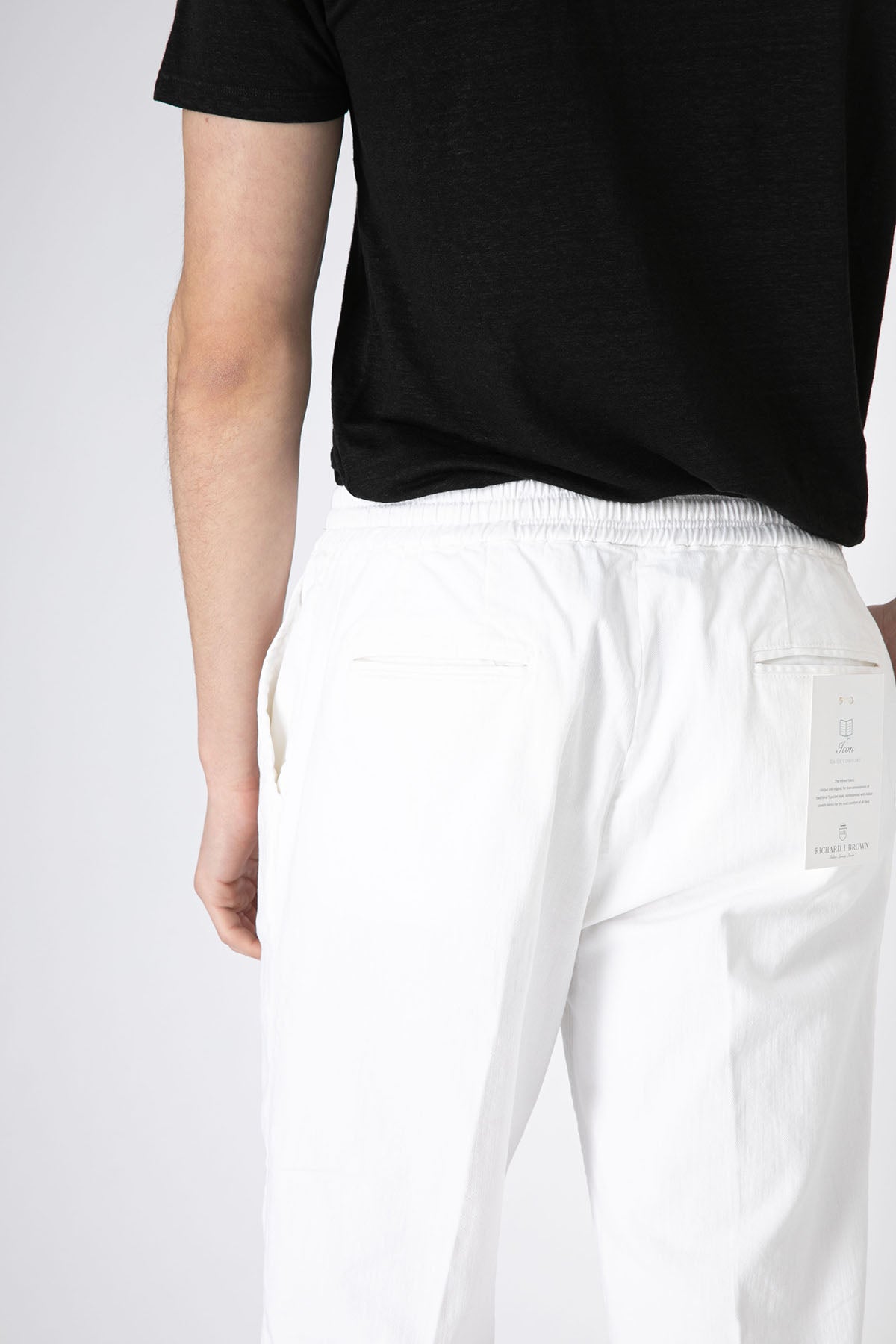 Richard J. Brown Malindi Slim Regular Fit Beli Lastikli Pantolon-Libas Trendy Fashion Store