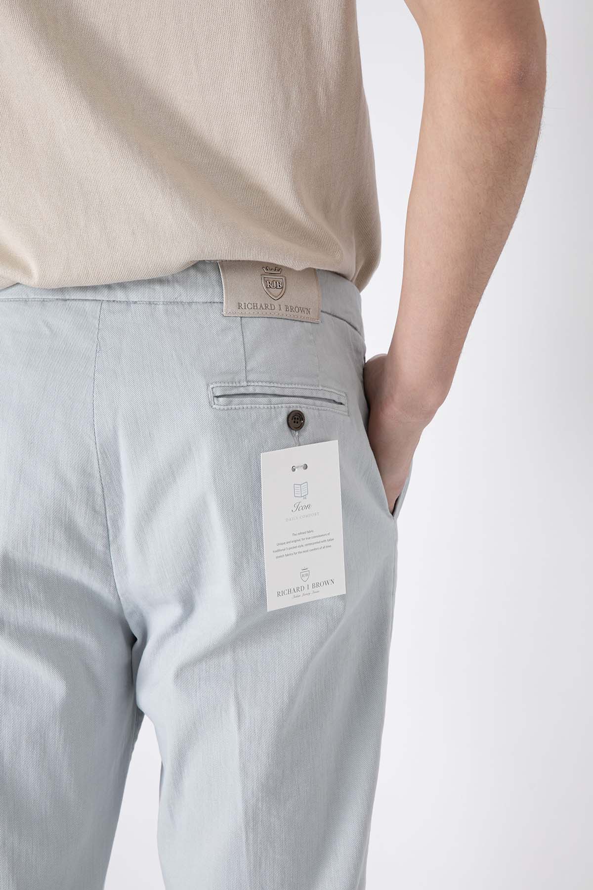 Richard J. Brown Caprera Slim Regular Fit Beli Lastikli Pantolon-Libas Trendy Fashion Store