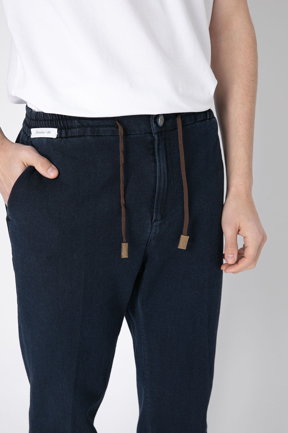 Richard J. Brown Malindi Slim Regular Fit Beli Lastikli Jeans-Libas Trendy Fashion Store